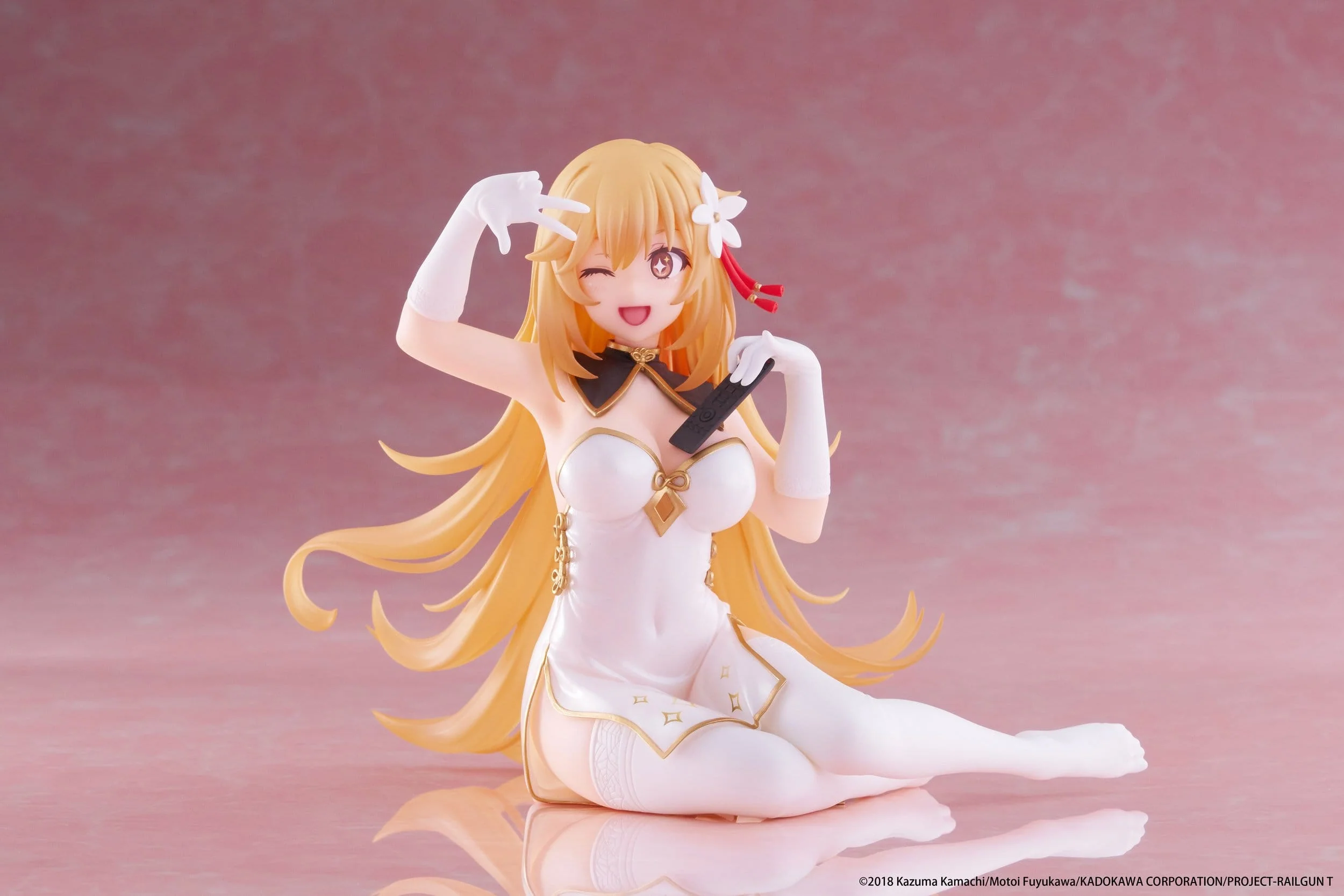 A Certain Scientific Railgun - Misaki Shokuho Chinese Dress Ver. Desktop Cute - Taito Prize - Image 3