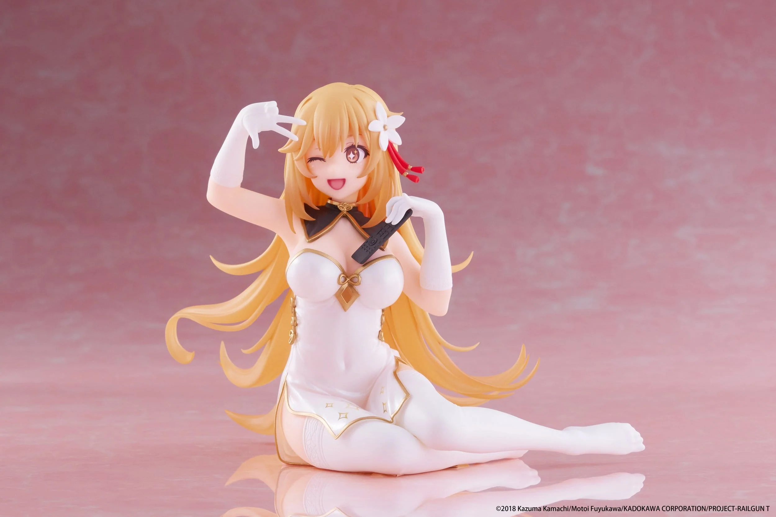A Certain Scientific Railgun - Misaki Shokuho Chinese Dress Ver. Desktop Cute - Taito Prize - Image 4