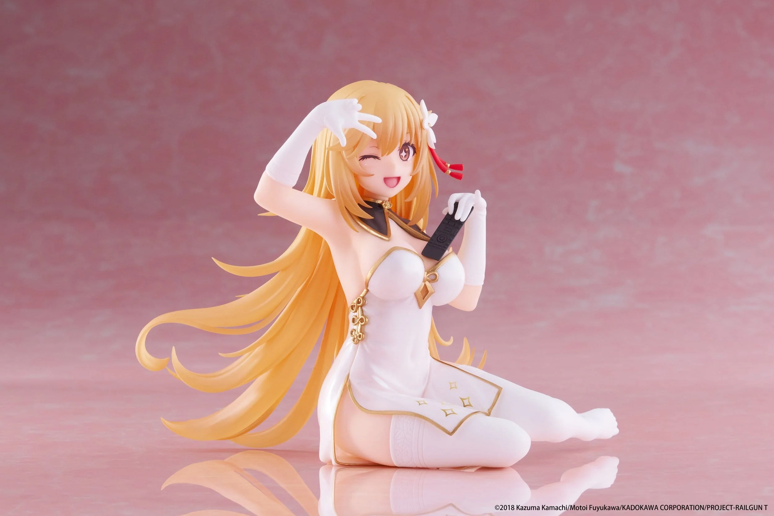 A Certain Scientific Railgun - Misaki Shokuho Chinese Dress Ver. Desktop Cute - Taito Prize - Image 7