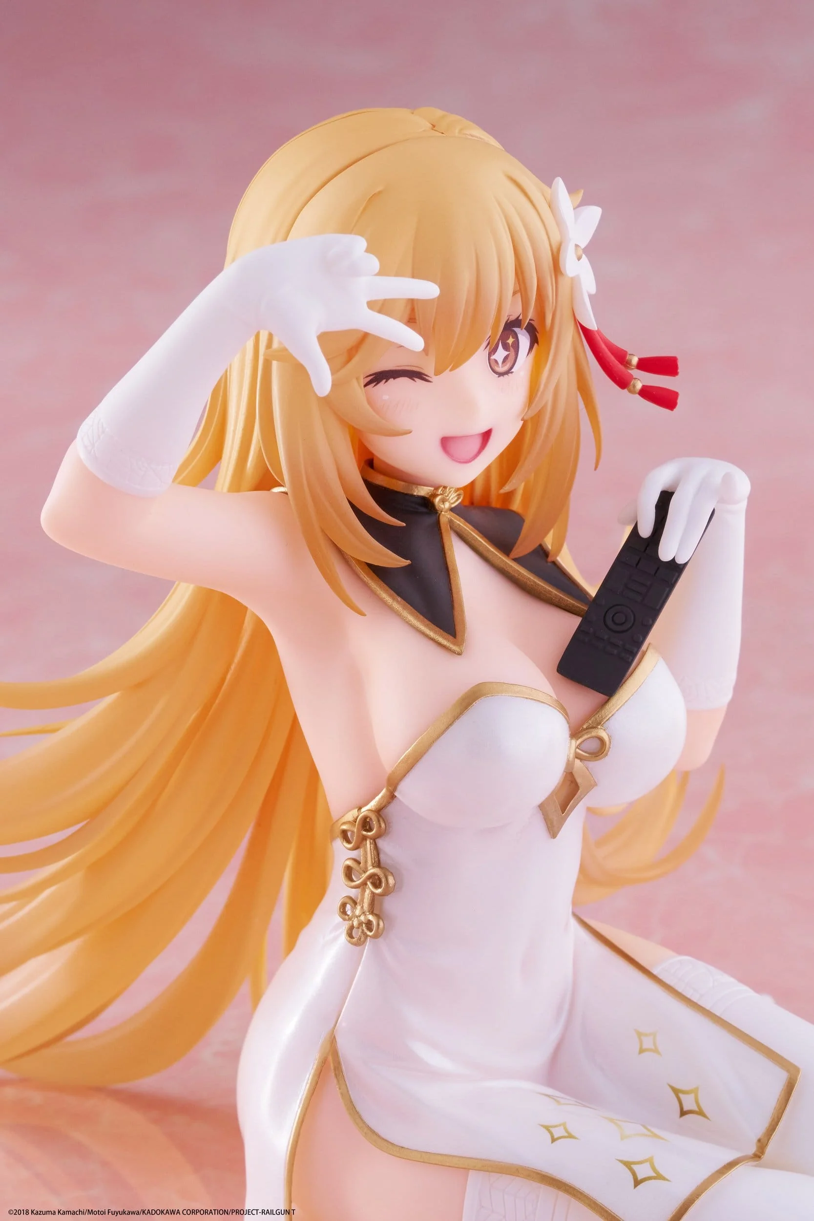 A Certain Scientific Railgun - Misaki Shokuho Chinese Dress Ver. Desktop Cute - Taito Prize - Image 8