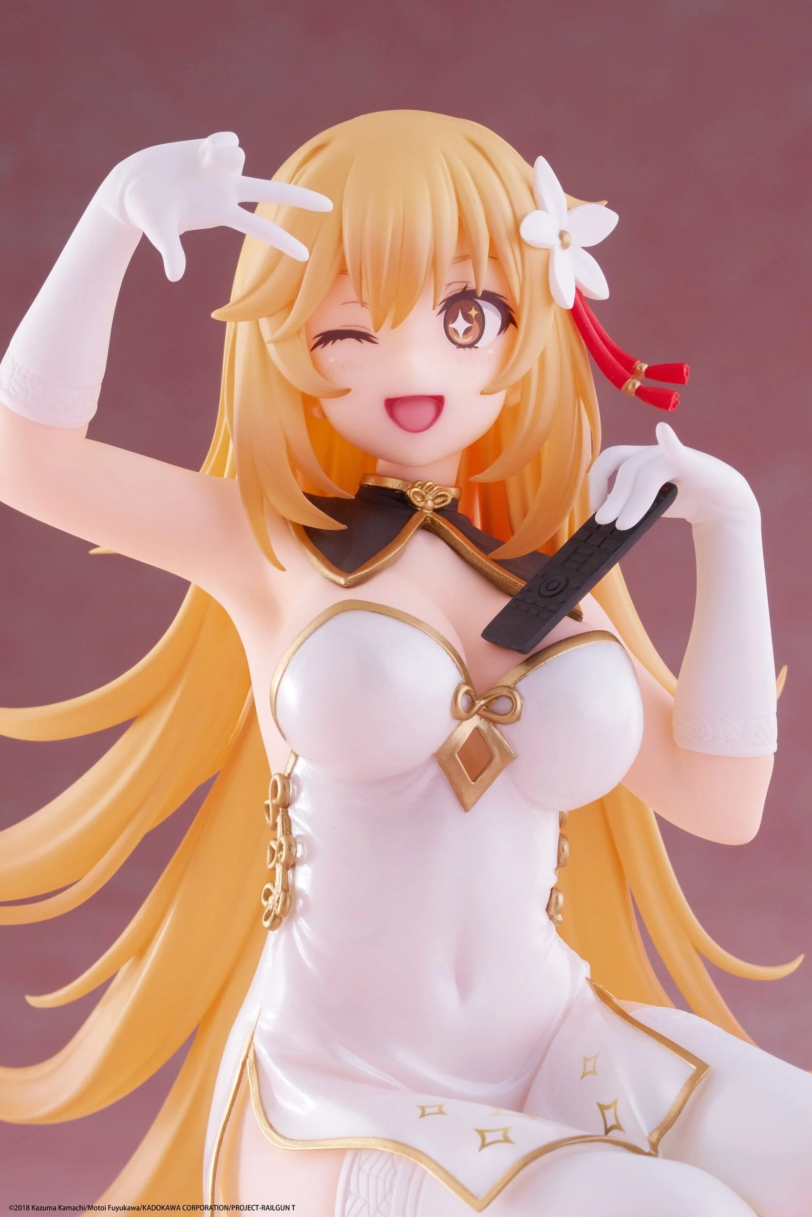 A Certain Scientific Railgun - Misaki Shokuho Chinese Dress Ver. Desktop Cute - Taito Prize - Image 9