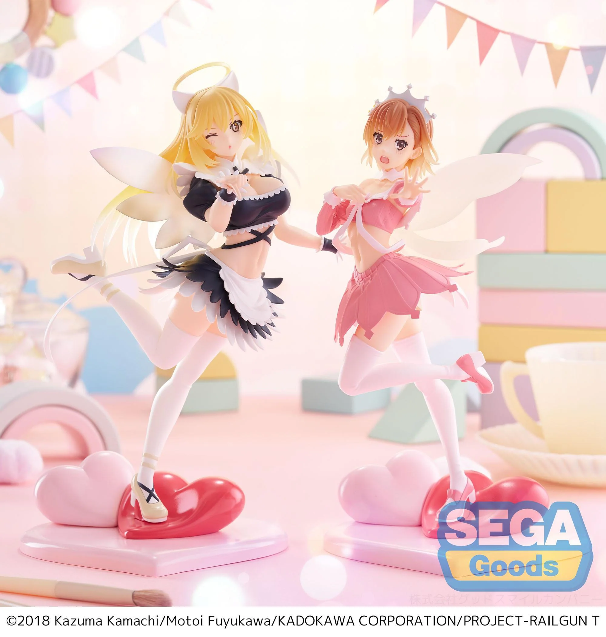 A Certain Scientific Railgun - Misaki Shokuhou Fallen Angel Maid Luminasta - SEGA Prize - Image 3
