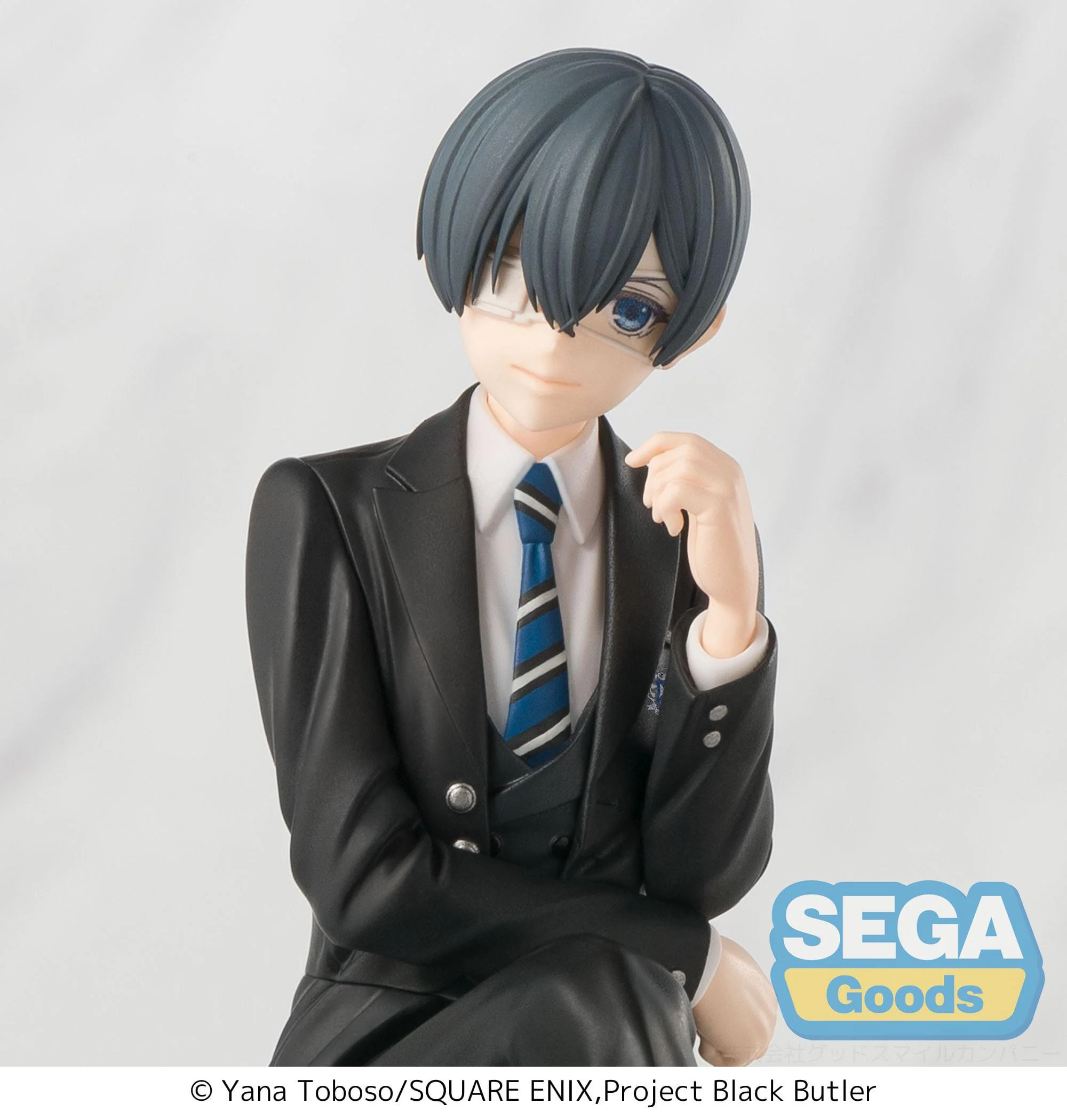 Black Butler: Boarding School Arc - Ciel Phantomhive Perching / Chokonose - SEGA Prize - Image 2