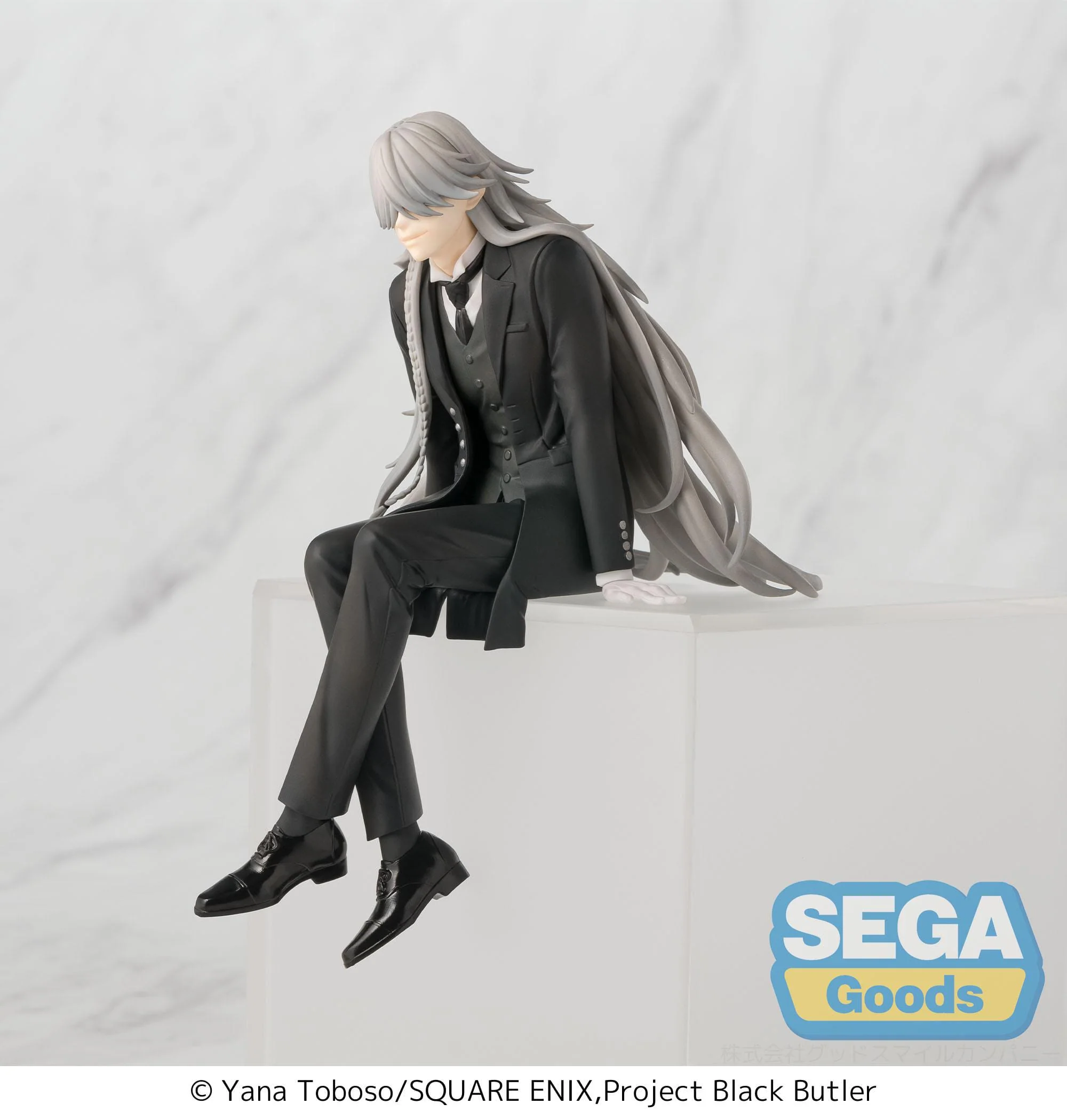 Black Butler: Boarding School Arc - Undertaker Perching / Chokonose - SEGA Prize - Image 3