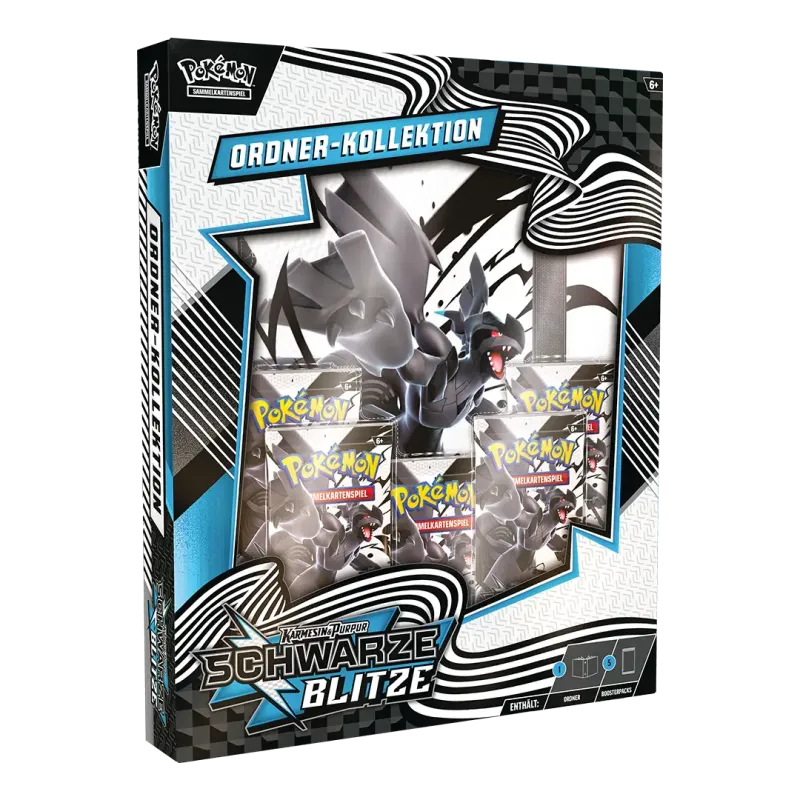 Pokémon TCG - Schwarze Blitze Ordner Kollektion [DE] [B-Ware]