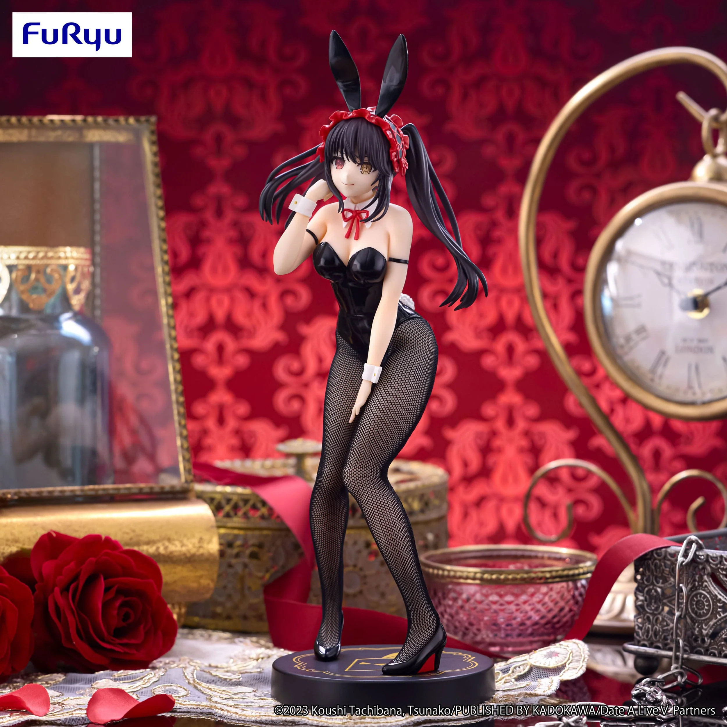 Date A Live - Kurumi Tokisaki Black Color Ver. BiCute Bunnies - FuRyu Prize
