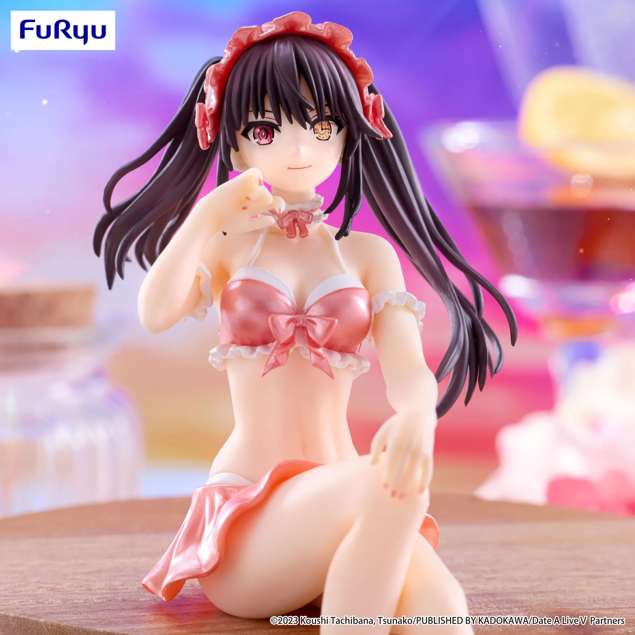 Date A Live - Kurumi Tokisaki Swimsuit Pastel Red Color ver. Noodle Stopper - FuRyu Prize - Image 2