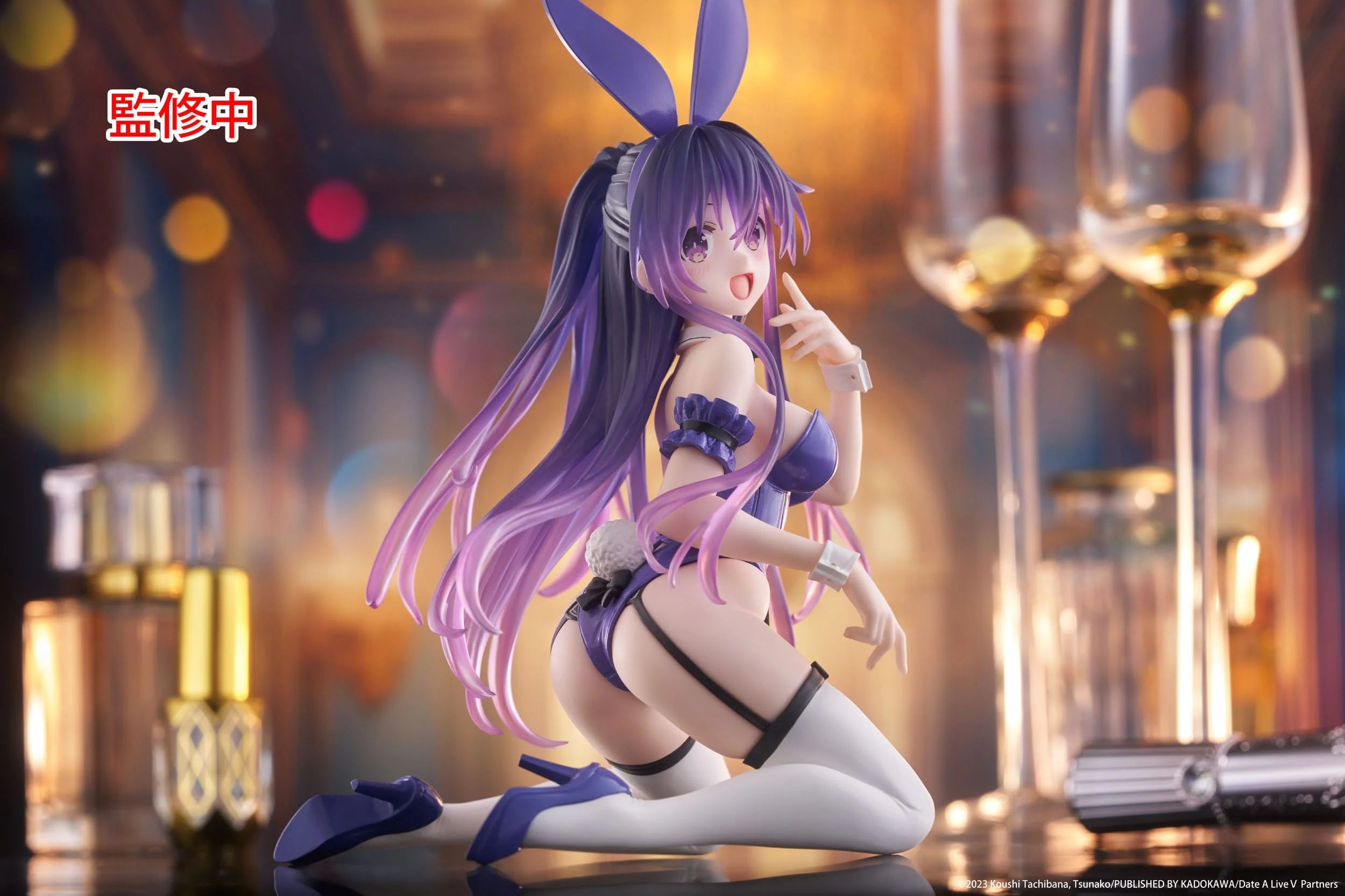 Date A Live V - Tohka Yatogami Bunny Ver. Desktop Cute - Taito Prize - Image 3
