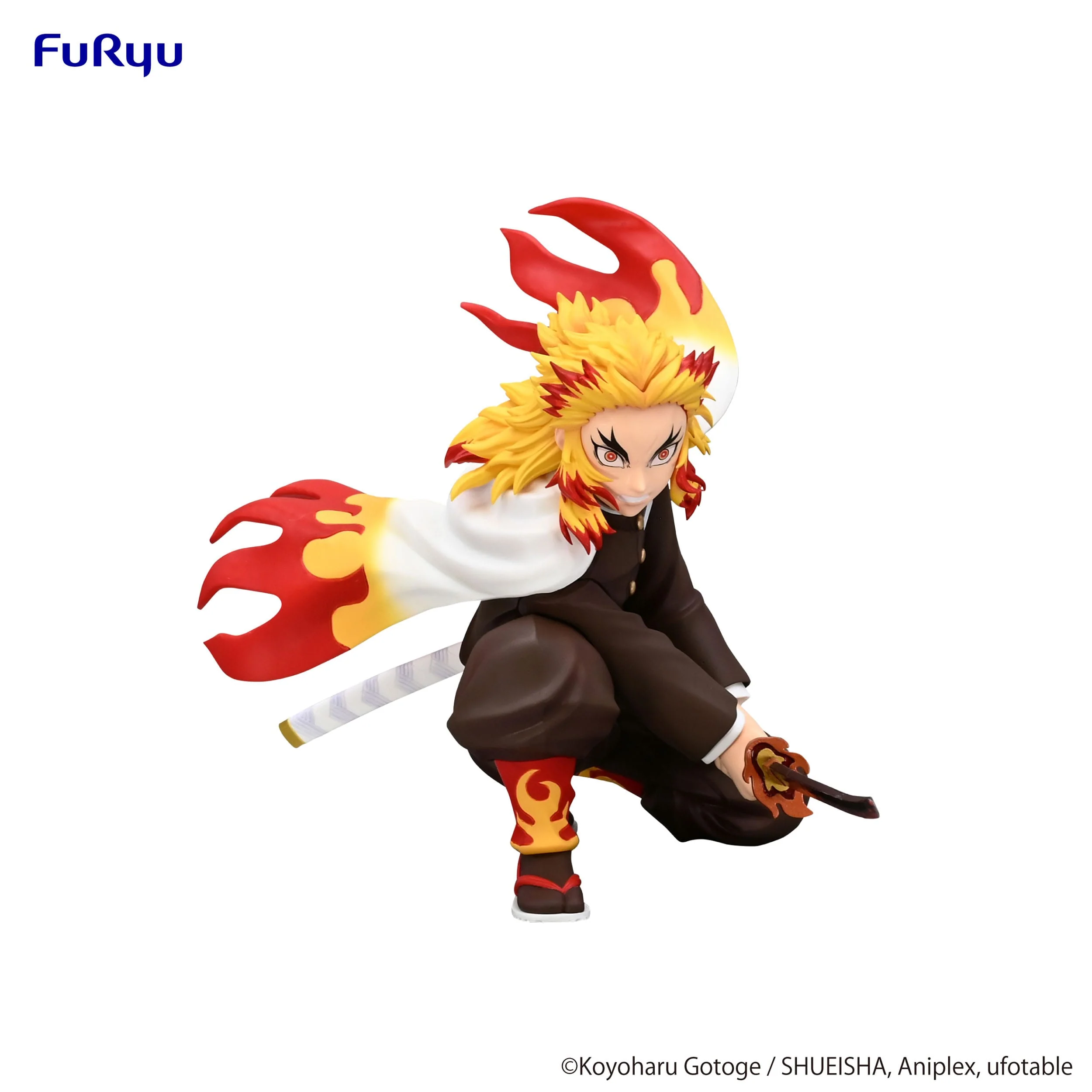 Demon Slayer - Rengoku Kyojuro Battle Ver. Noodle Stopper - FuRyu Prize - Image 3