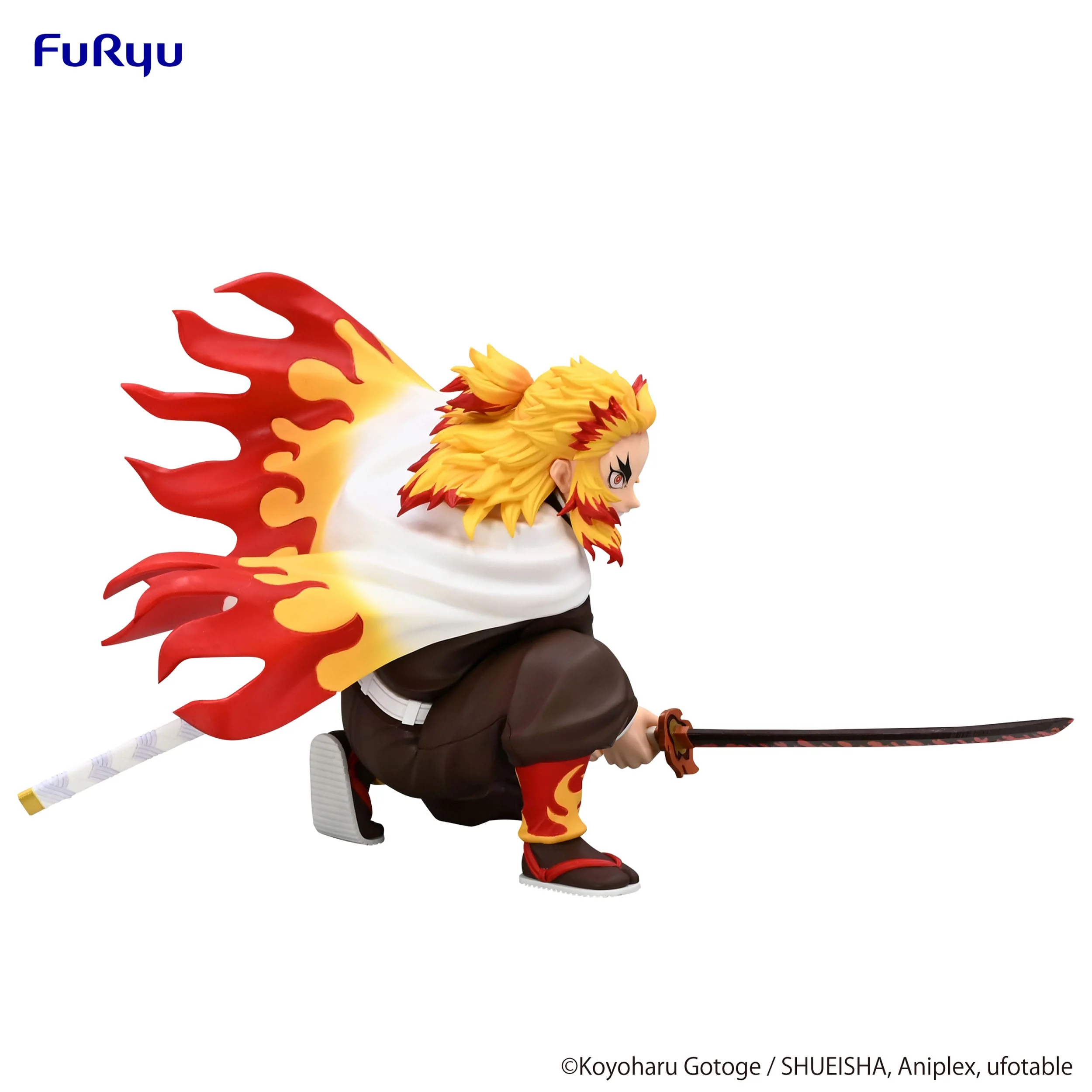 Demon Slayer - Rengoku Kyojuro Battle Ver. Noodle Stopper - FuRyu Prize - Image 4