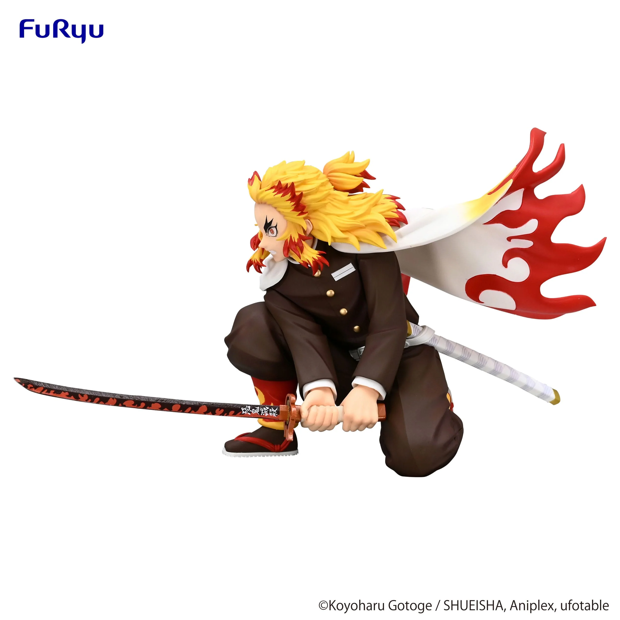 Demon Slayer - Rengoku Kyojuro Battle Ver. Noodle Stopper - FuRyu Prize - Image 9