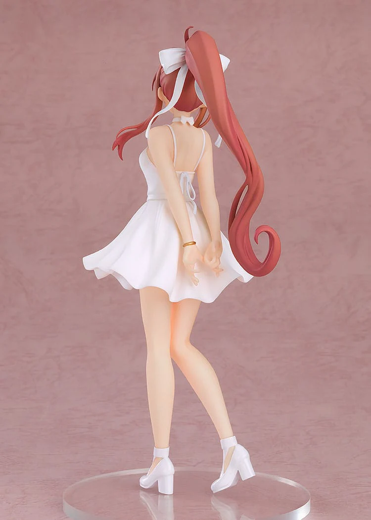 Doki Doki Literature Club! - Monika White Dress Ver. Pop Up Parade - Good Smile Company - Image 7
