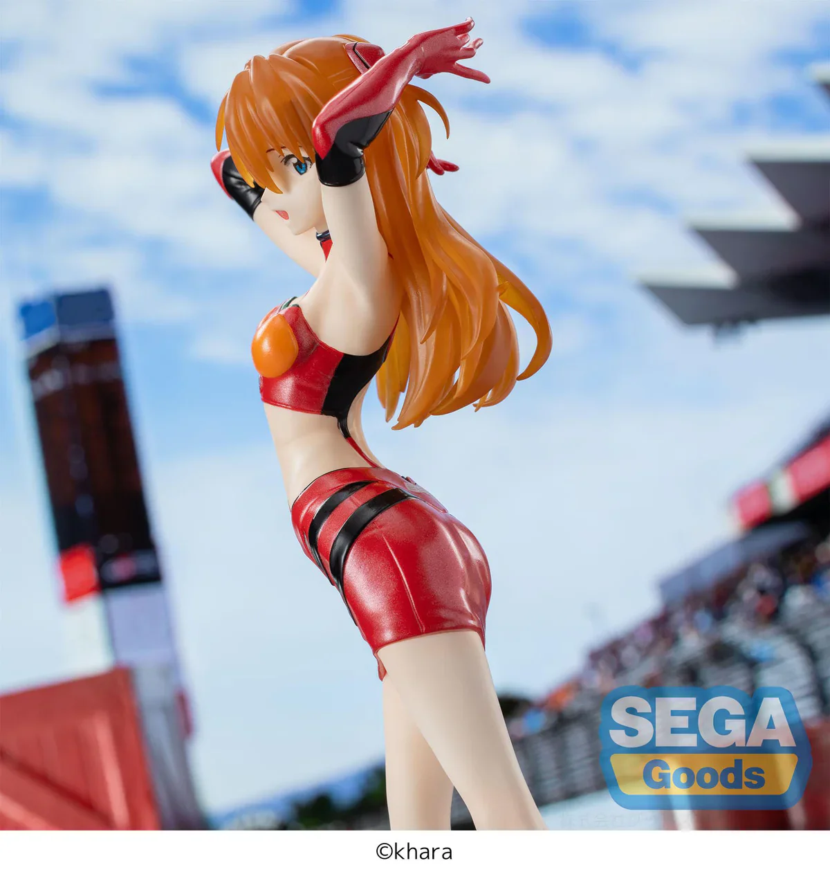 Evangelion Series - Asuka Shikinami Langley Racing Pit Walk Luminasta - Sega Prize - Image 6