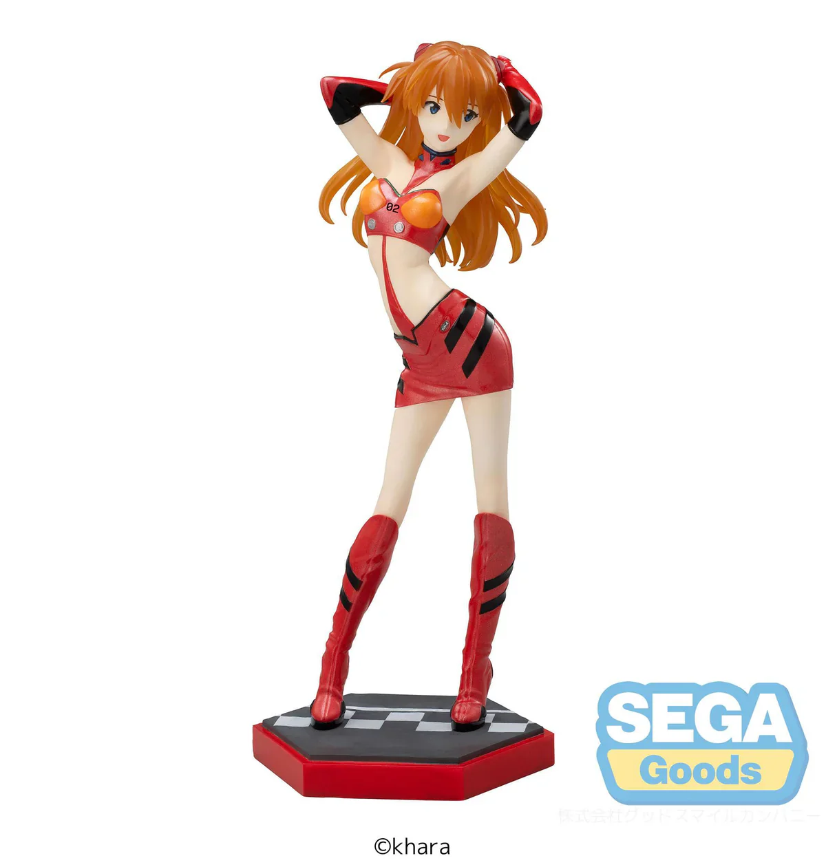 Evangelion Series - Asuka Shikinami Langley Racing Pit Walk Luminasta - Sega Prize - Image 9