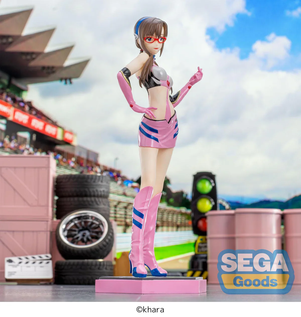 Evangelion Series - Mari Makinami Racing Pit Walk Luminasta - Sega Prize - Image 4