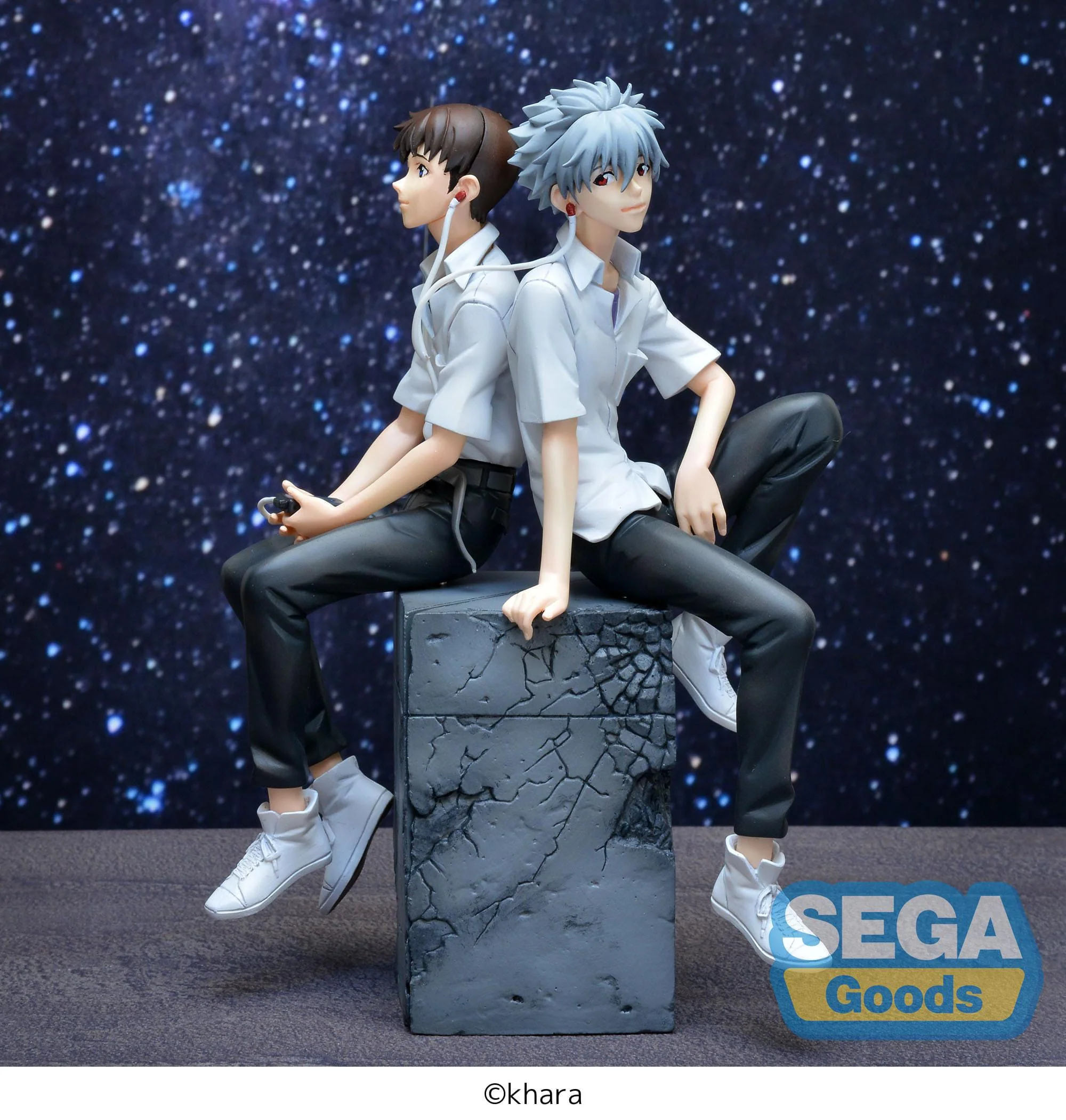 Evangelion Series - Shinji & Kaworu Evangelion New Theatrical Edition Shinji Ver. Luminasta - SEGA Prize - Image 2