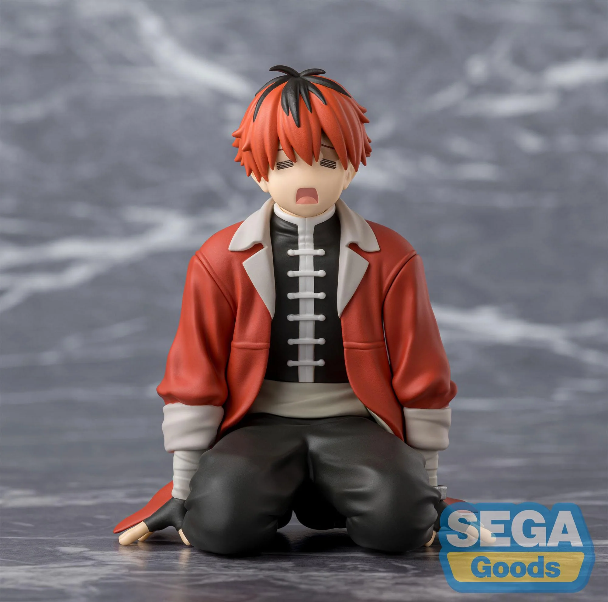 Frieren - Stark "My Knees Went Weak..." Premium Chokonose / Perching - SEGA Prize