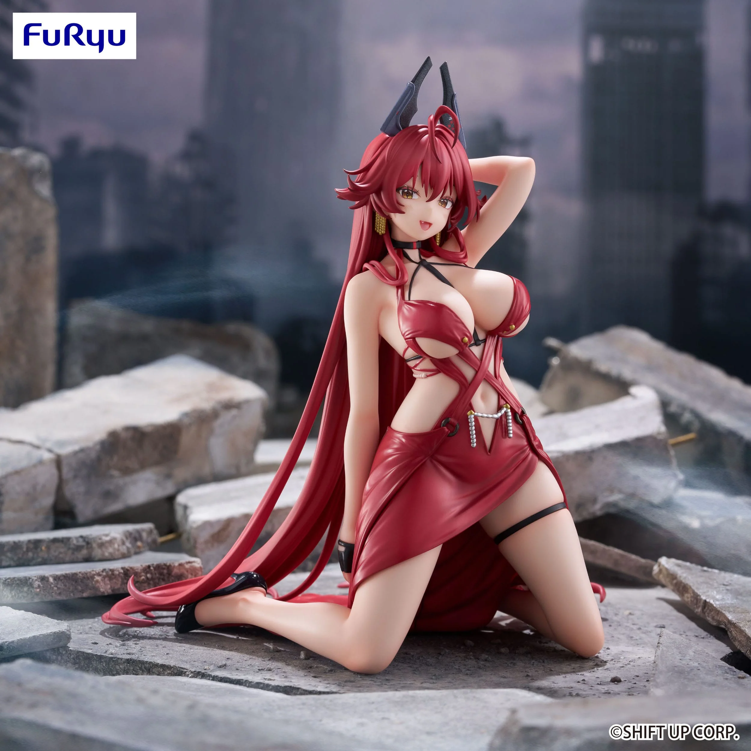 Goddess of Victory: Nikke - Red Hood: Nonsense Red Noodle Stopper - FuRyu Prize - Image 3
