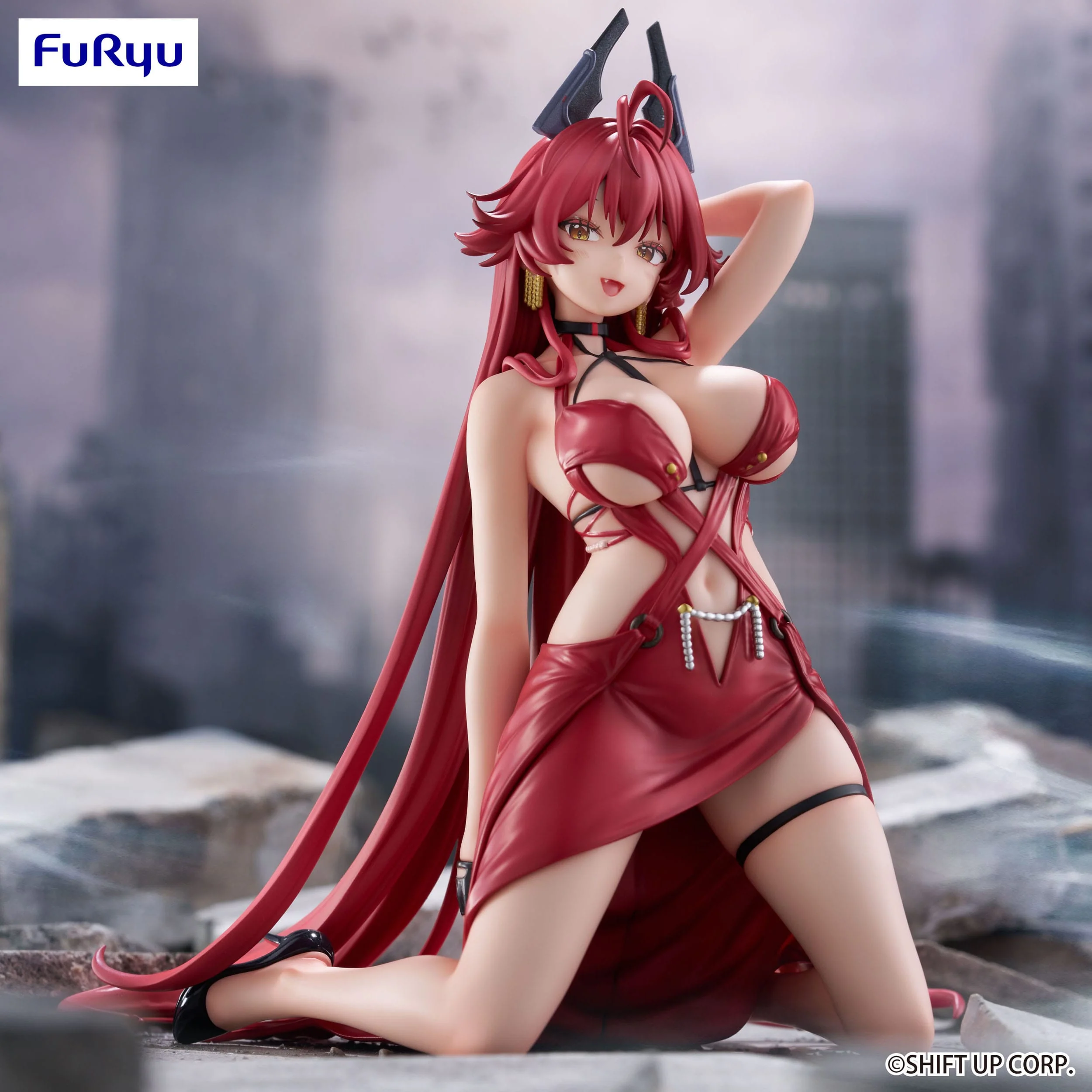 Goddess of Victory: Nikke - Red Hood: Nonsense Red Noodle Stopper - FuRyu Prize - Image 4
