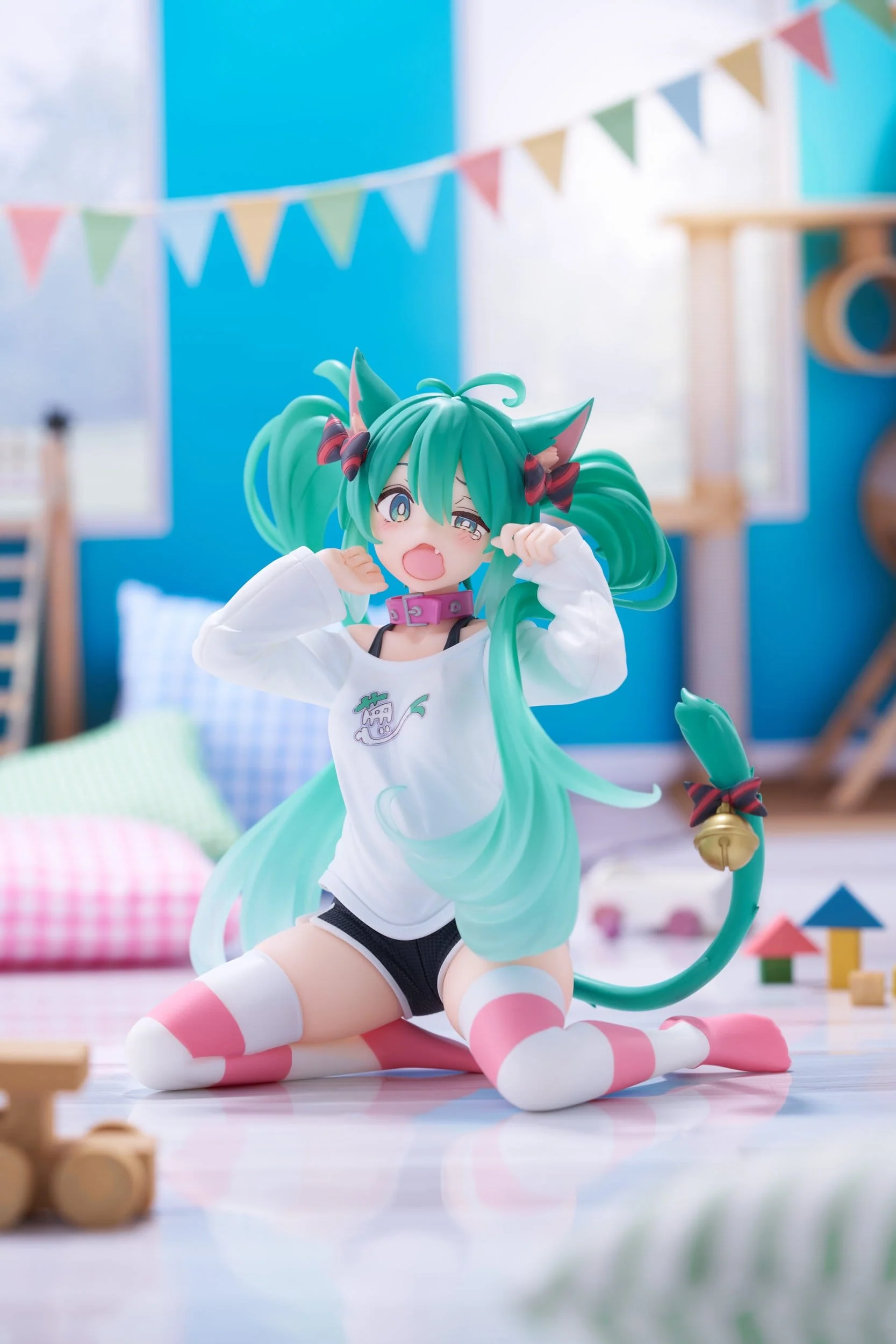 Hatsune Miku - Cat Ear Nekomimi T-Shirt Ver. Desktop Cute - Taito Prize