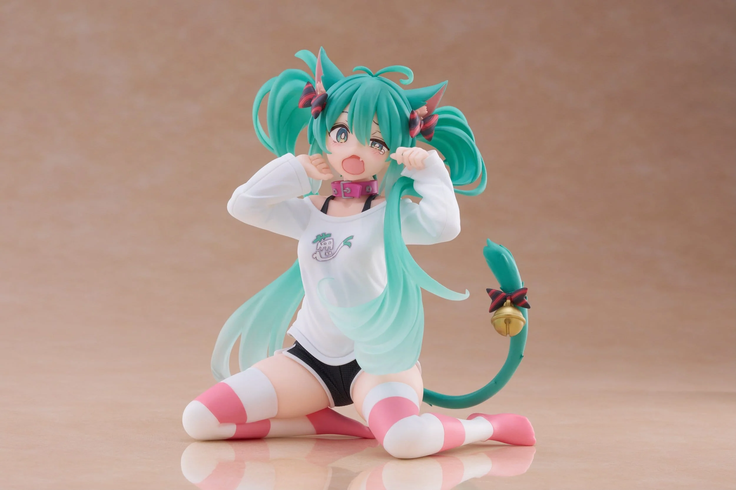Hatsune Miku - Cat Ear Nekomimi T-Shirt Ver. Desktop Cute - Taito Prize - Image 4