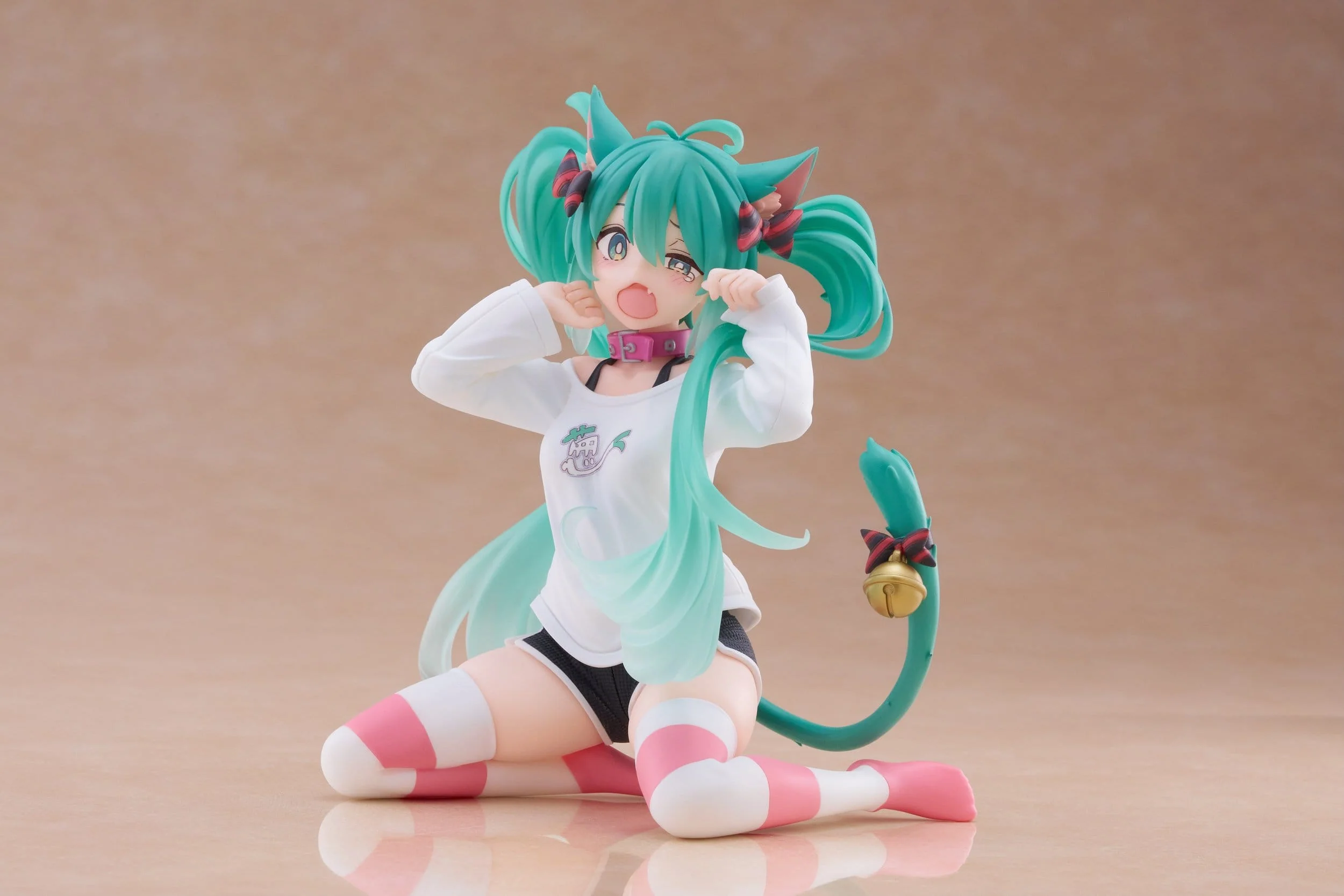 Hatsune Miku - Cat Ear Nekomimi T-Shirt Ver. Desktop Cute - Taito Prize - Image 5