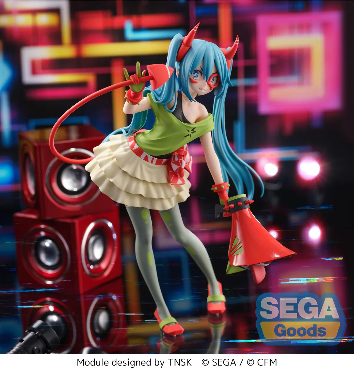 Hatsune Miku -  DE:MONSTAR T.R. Figurizm - SEGA Prize - Image 2