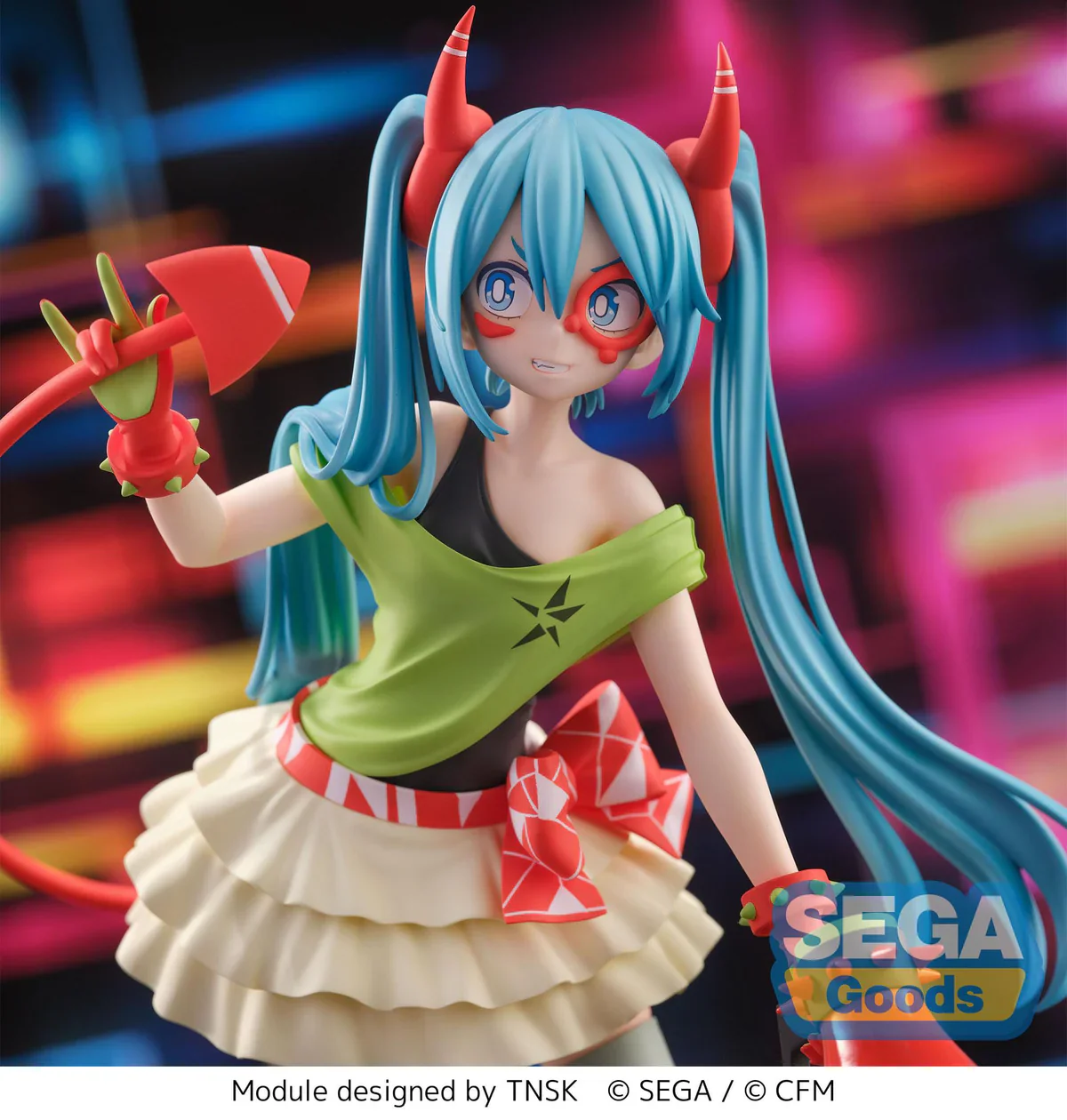 Hatsune Miku -  DE:MONSTAR T.R. Figurizm - SEGA Prize - Image 4
