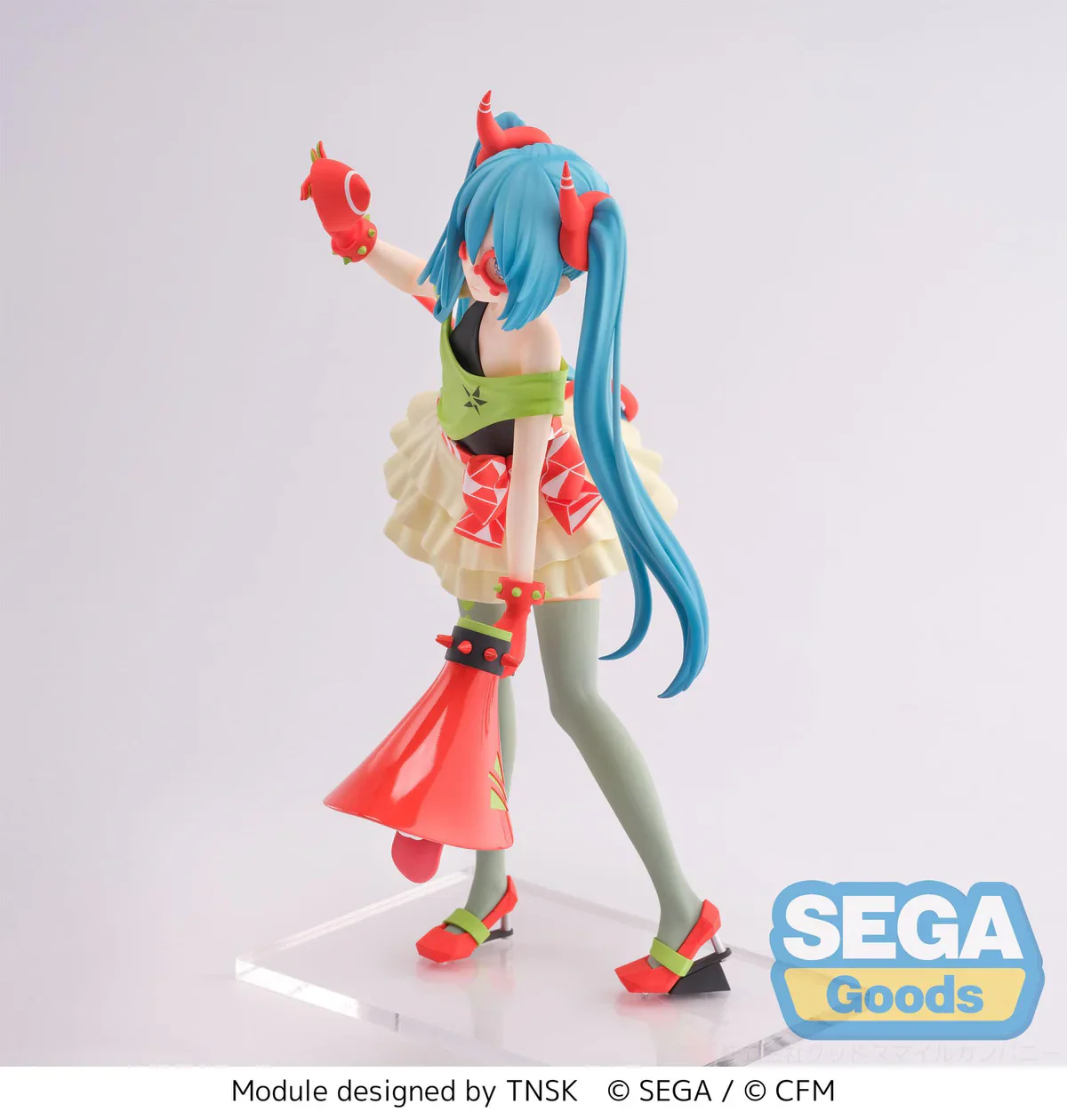 Hatsune Miku -  DE:MONSTAR T.R. Figurizm - SEGA Prize - Image 5