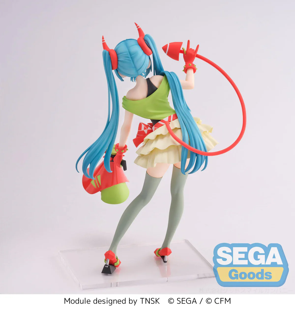 Hatsune Miku -  DE:MONSTAR T.R. Figurizm - SEGA Prize - Image 6