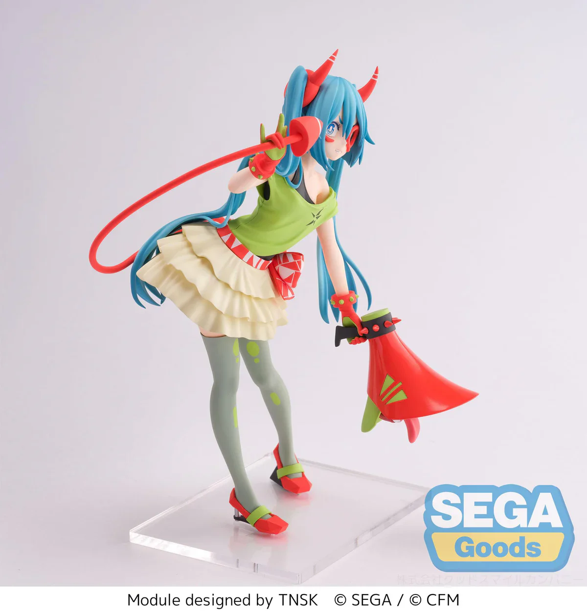 Hatsune Miku -  DE:MONSTAR T.R. Figurizm - SEGA Prize - Image 7