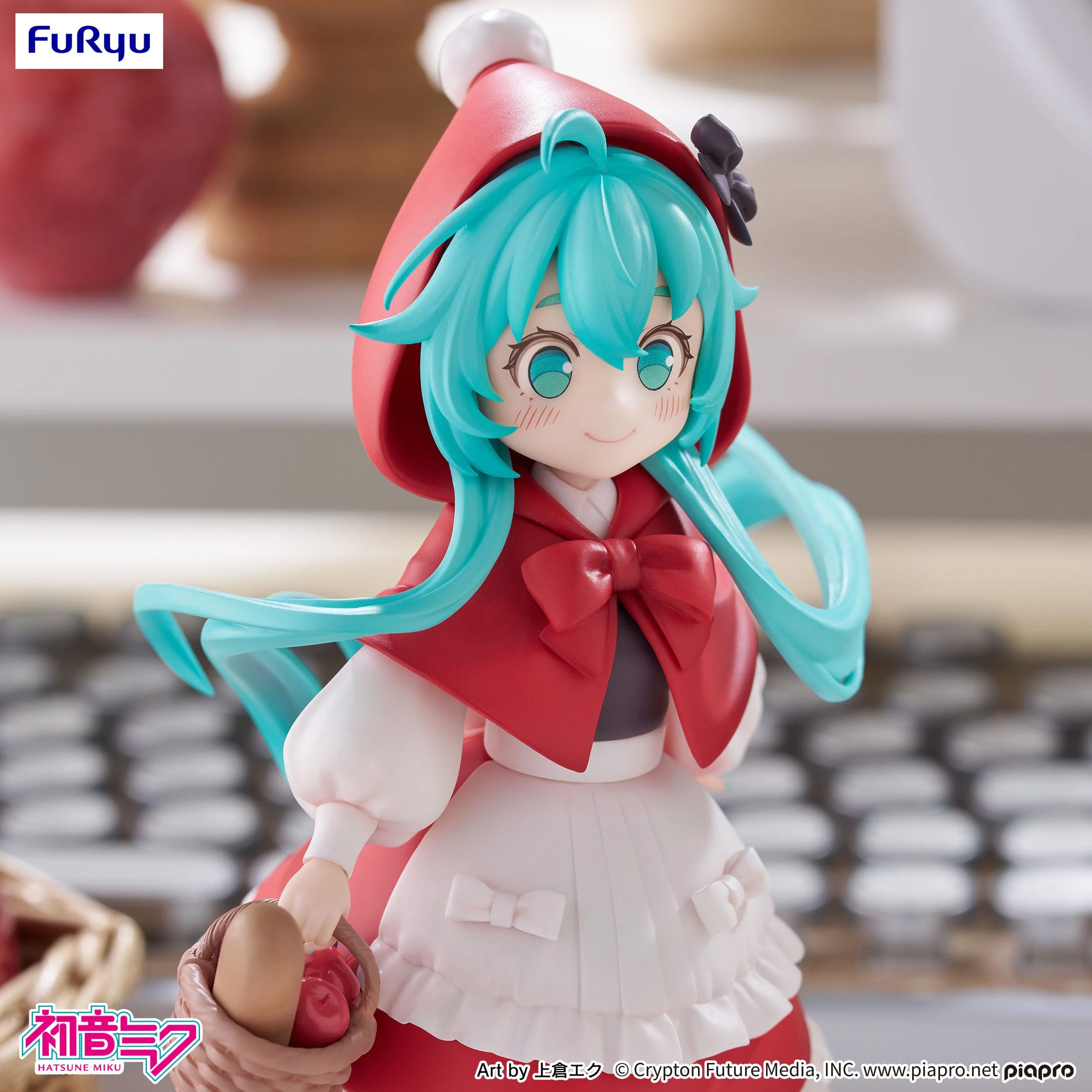 Hatsune Miku - Desktop Fairy Little red riding hood Ver. - FuRyu Prize - Image 2