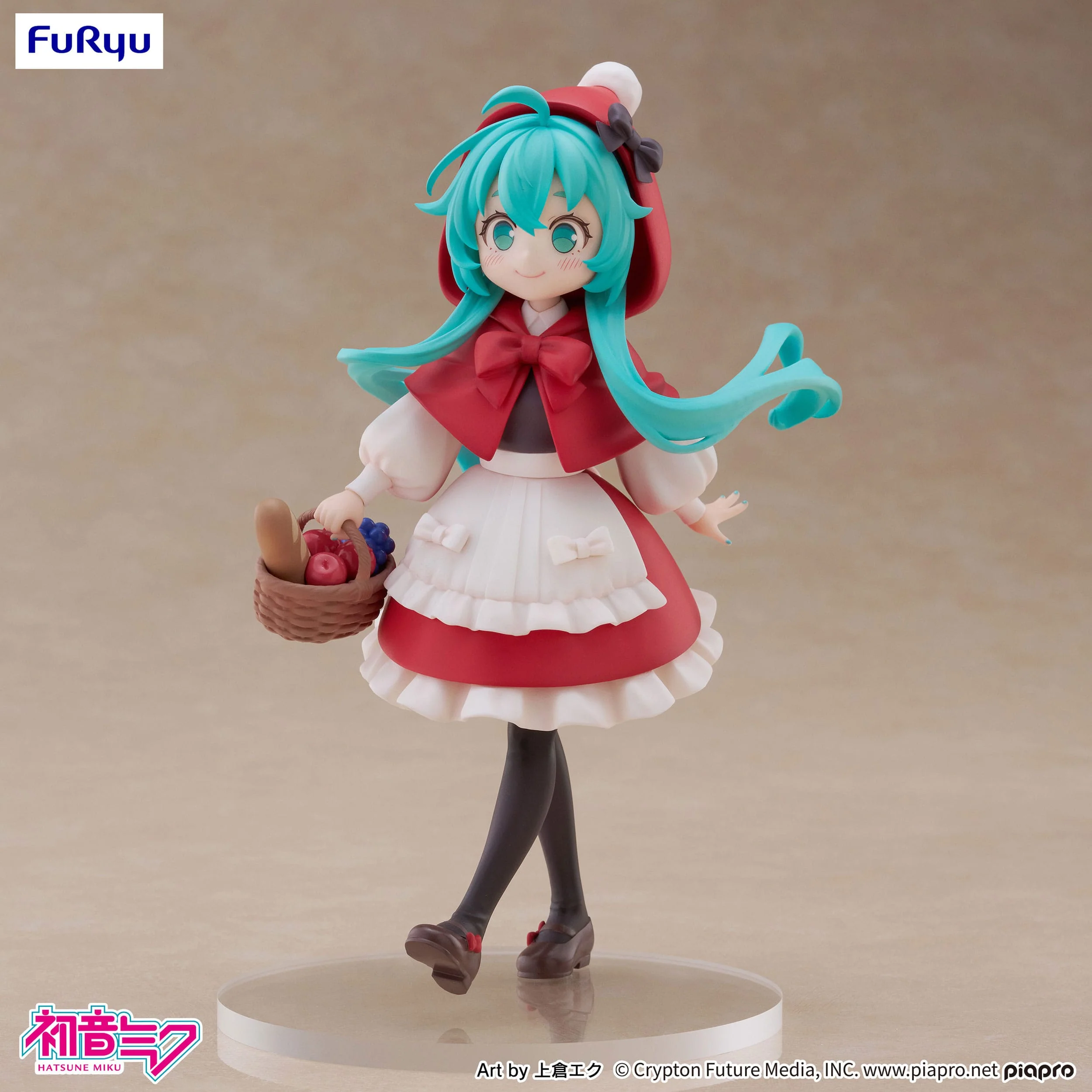 Hatsune Miku - Desktop Fairy Little red riding hood Ver. - FuRyu Prize - Image 4