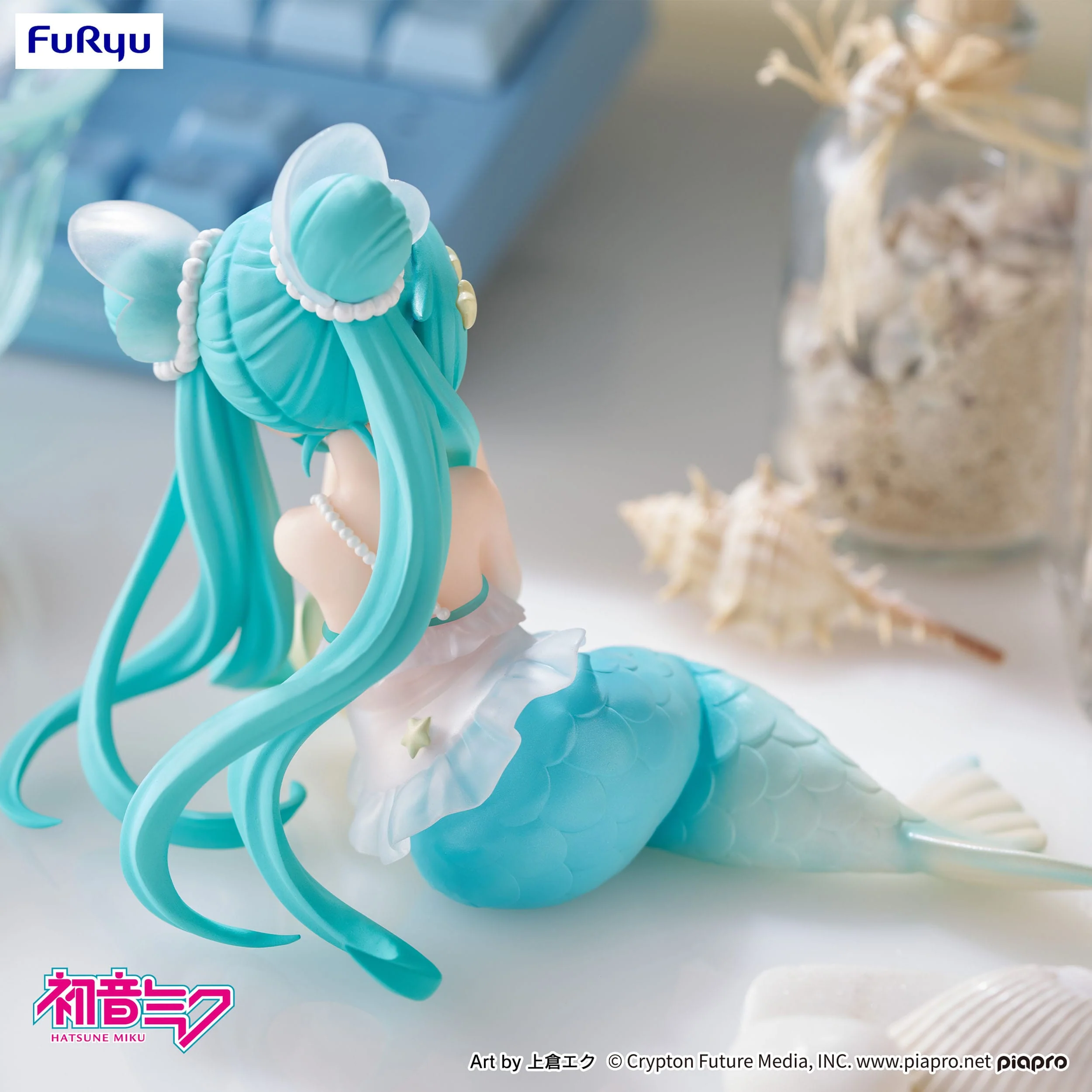Hatsune Miku - Desktop Fairy Mermaid princess Ver. - FuRyu Prize - Image 11