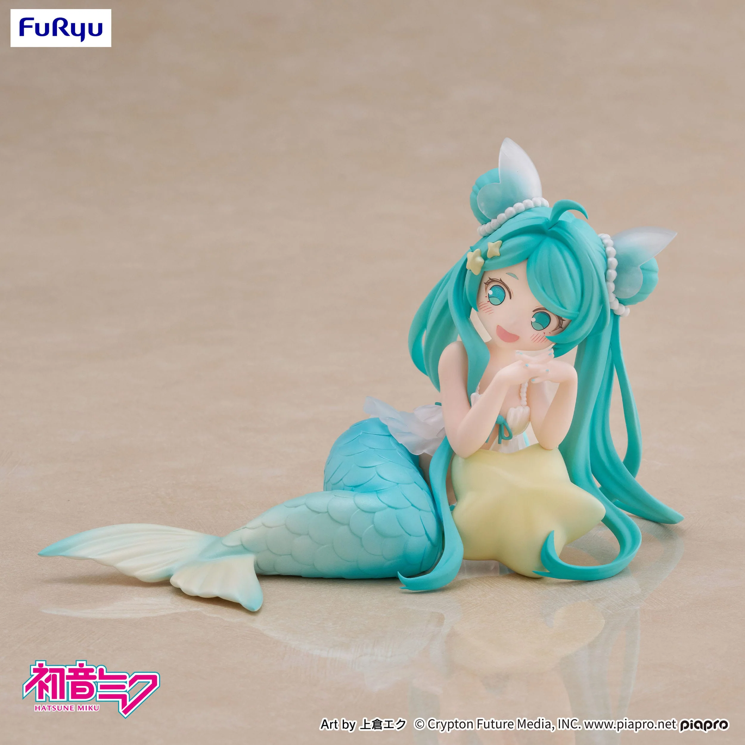 Hatsune Miku - Desktop Fairy Mermaid princess Ver. - FuRyu Prize - Image 12