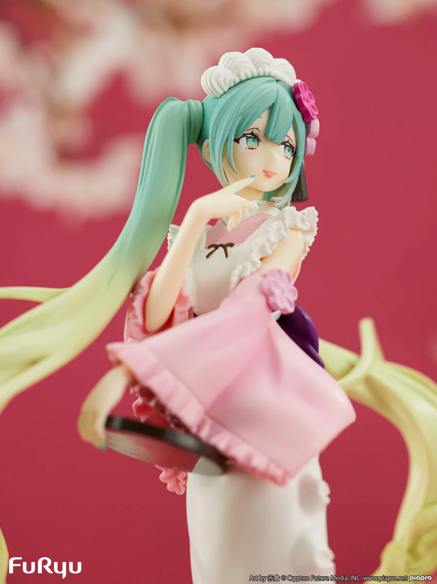 Hatsune Miku - Exc∞d Creative Sweet Sweets Matcha Parfait Sakura ver. - FuRyu Prize - Image 2