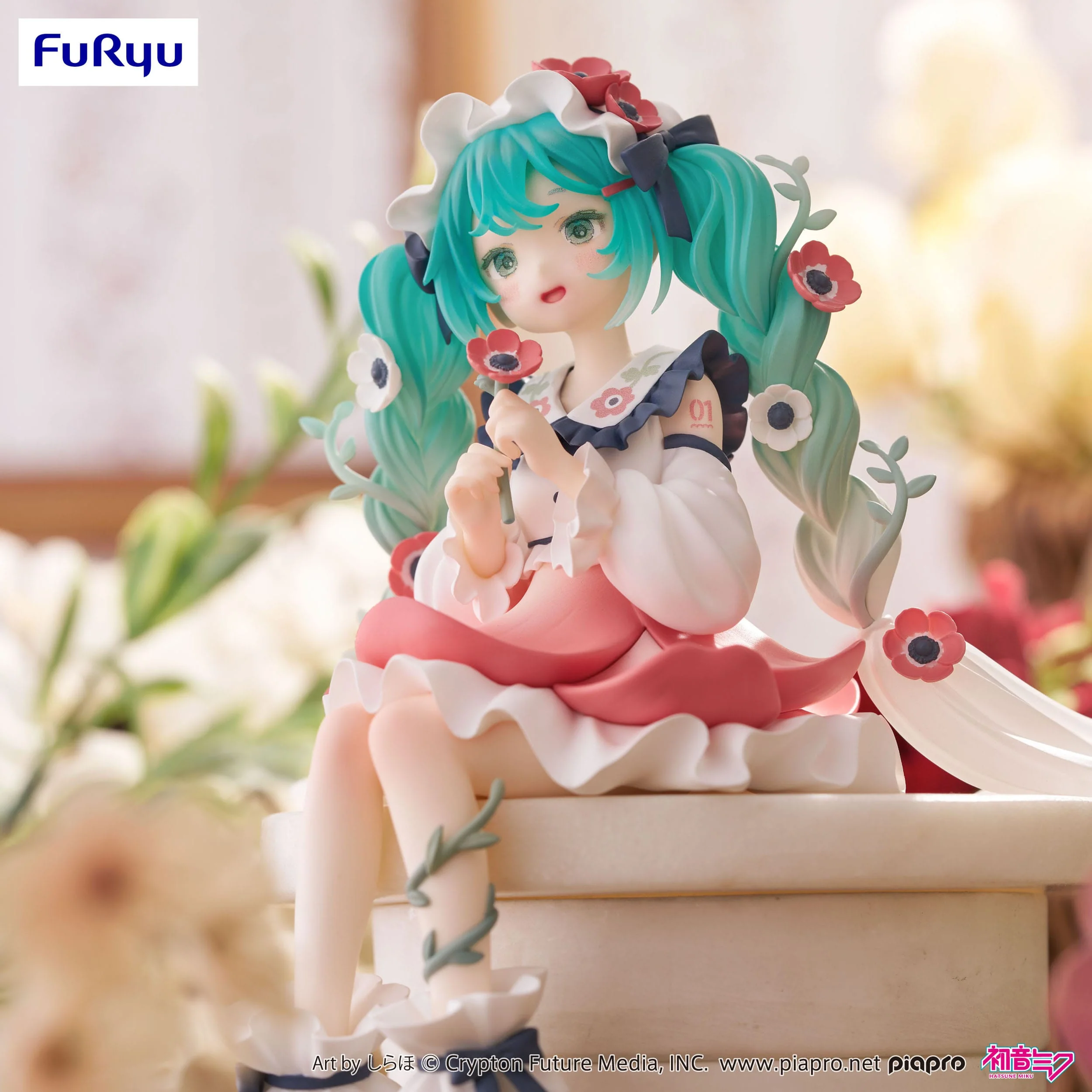 Hatsune Miku - Flower Fairy Anemone Noodle Stopper - FuRyu Prize - Image 5