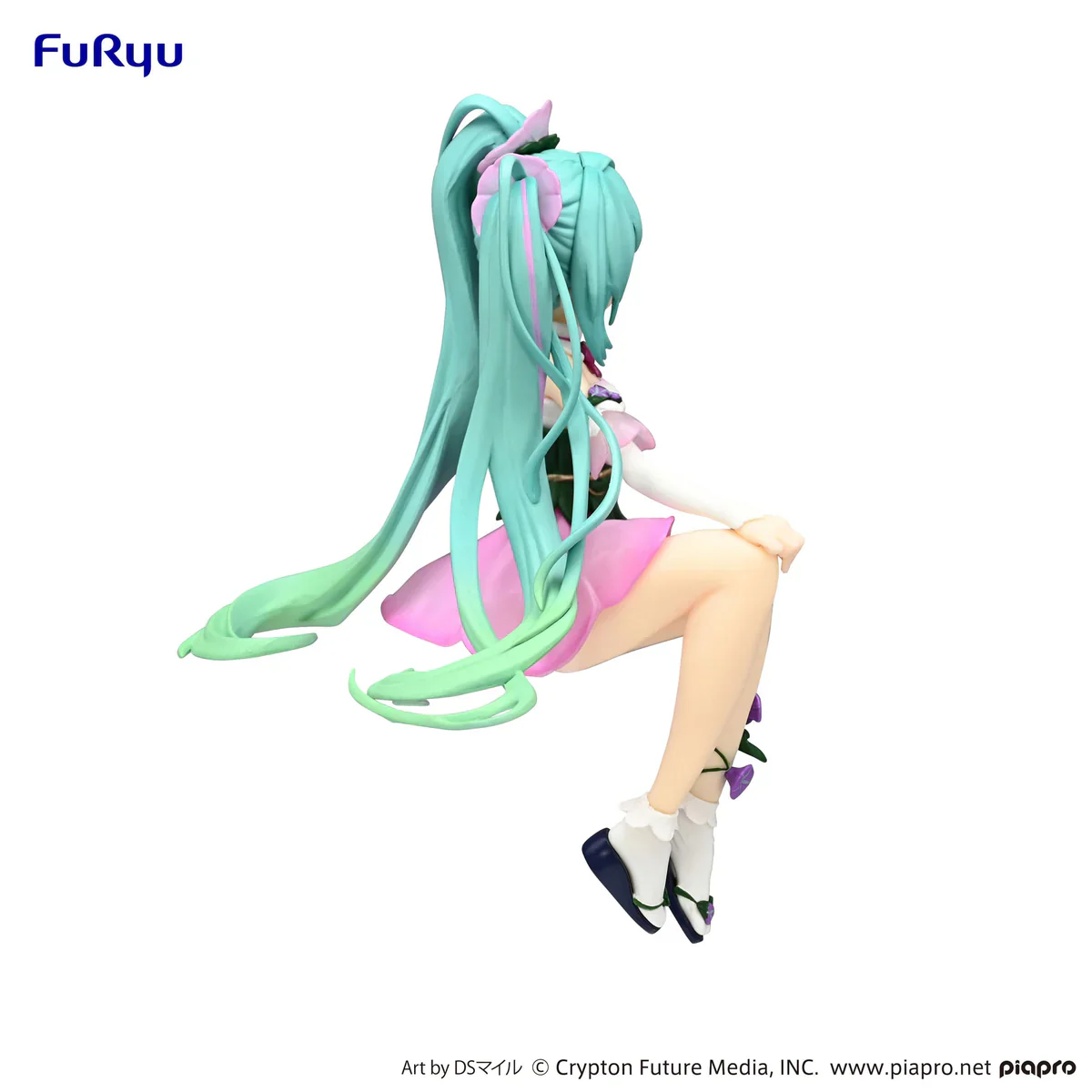 Hatsune Miku - Flower Fairy Morning Glory Pink Ver. Noodle Stopper - FuRyu Prize - Image 5