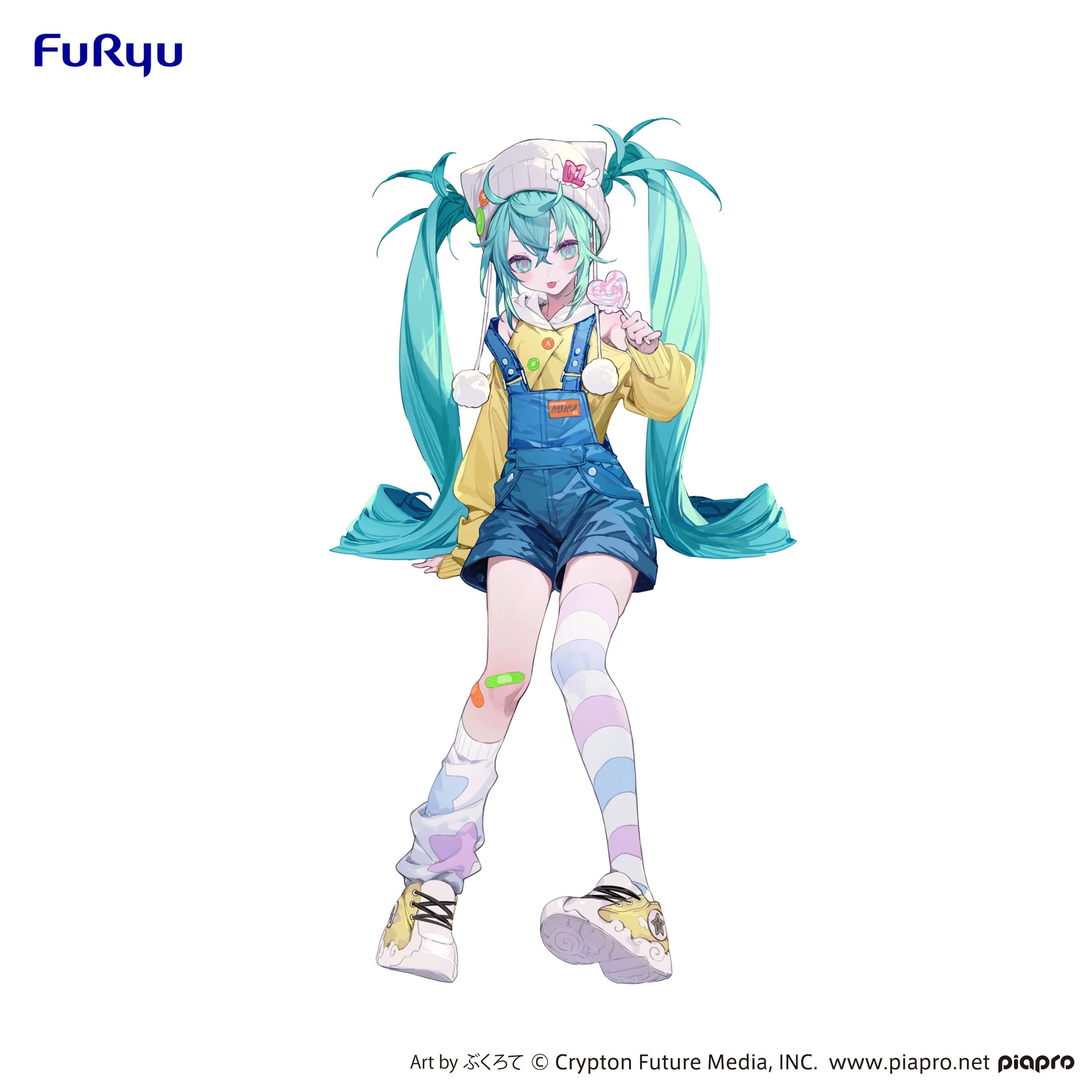 Hatsune Miku - Lollipop Noodle Stopper - FuRyu Prize - Image 2