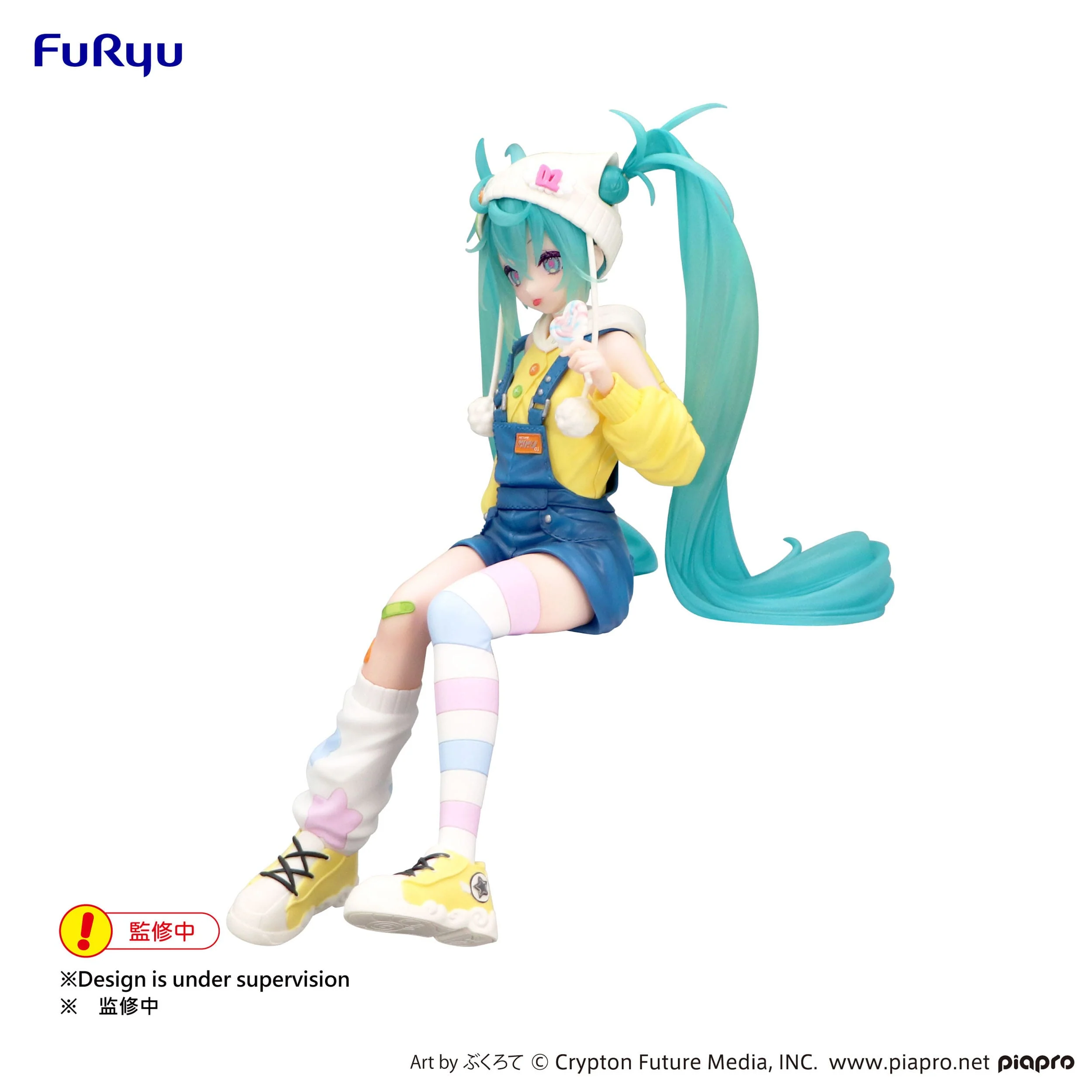 Hatsune Miku - Lollipop Noodle Stopper - FuRyu Prize - Image 3