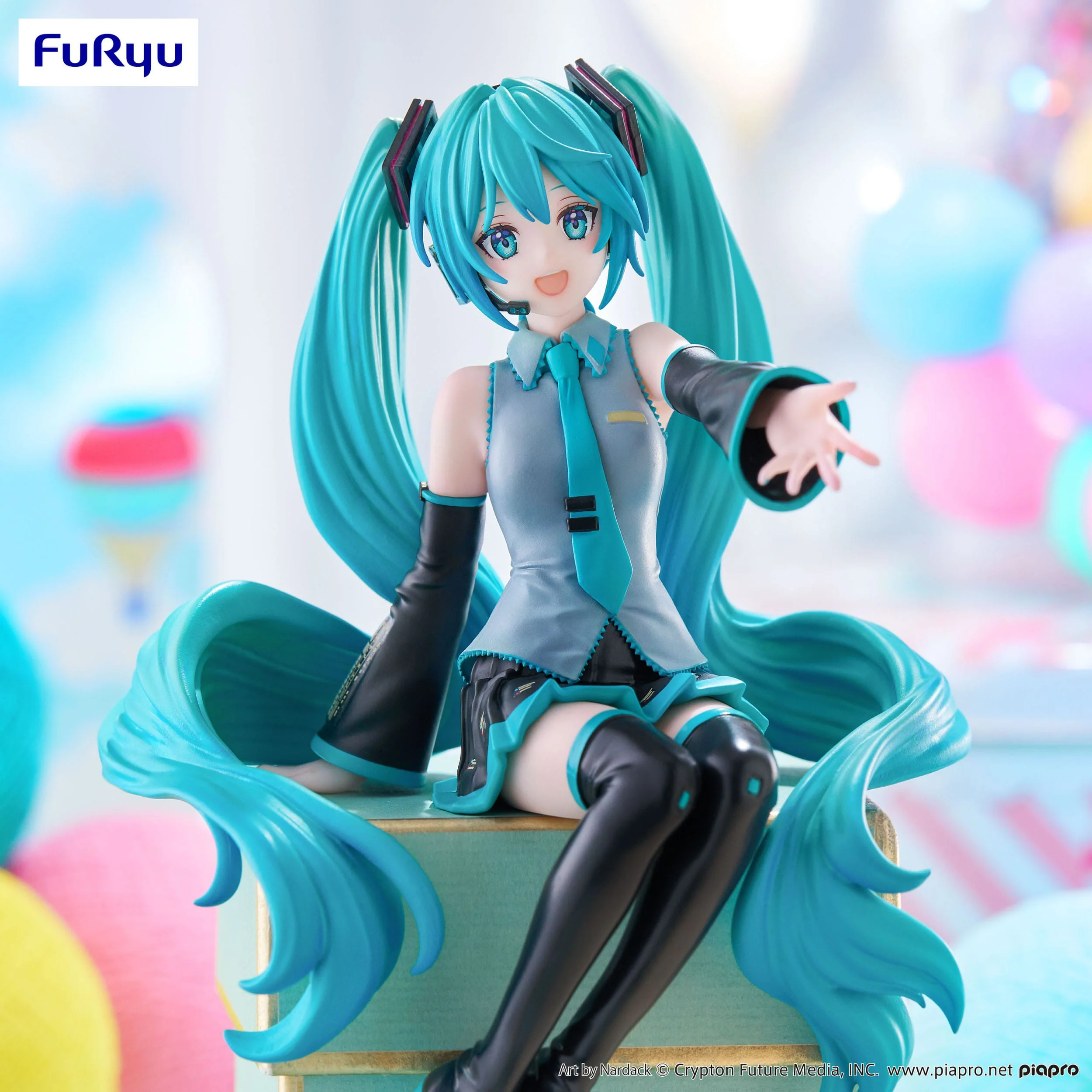 Hatsune Miku - Nardack Ver. Noodle Stopper - FuRyu Prize - Image 2