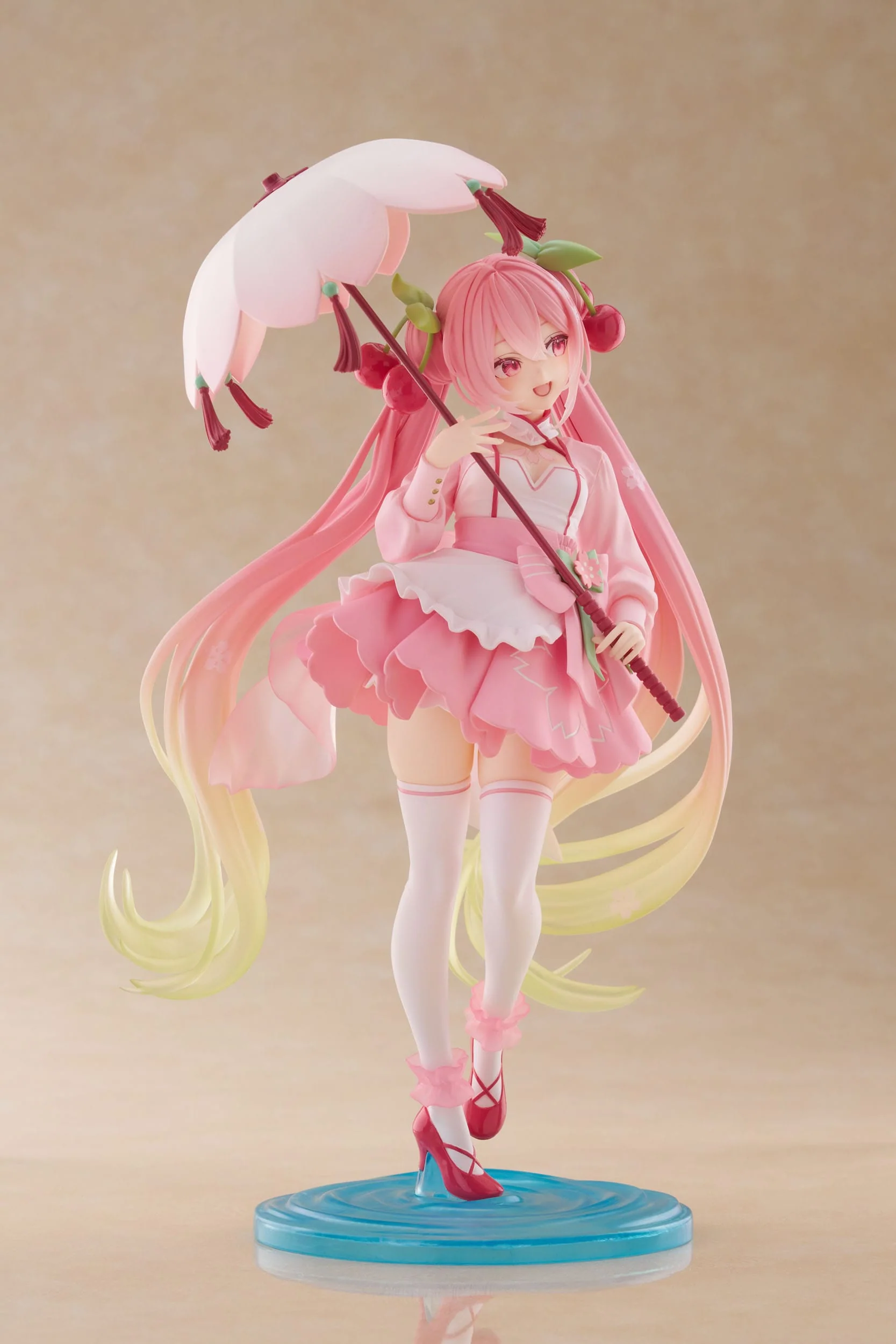 Hatsune Miku - Newly Written Sakura Japanse Dress Ver. AMP - Taito Prize - Image 5