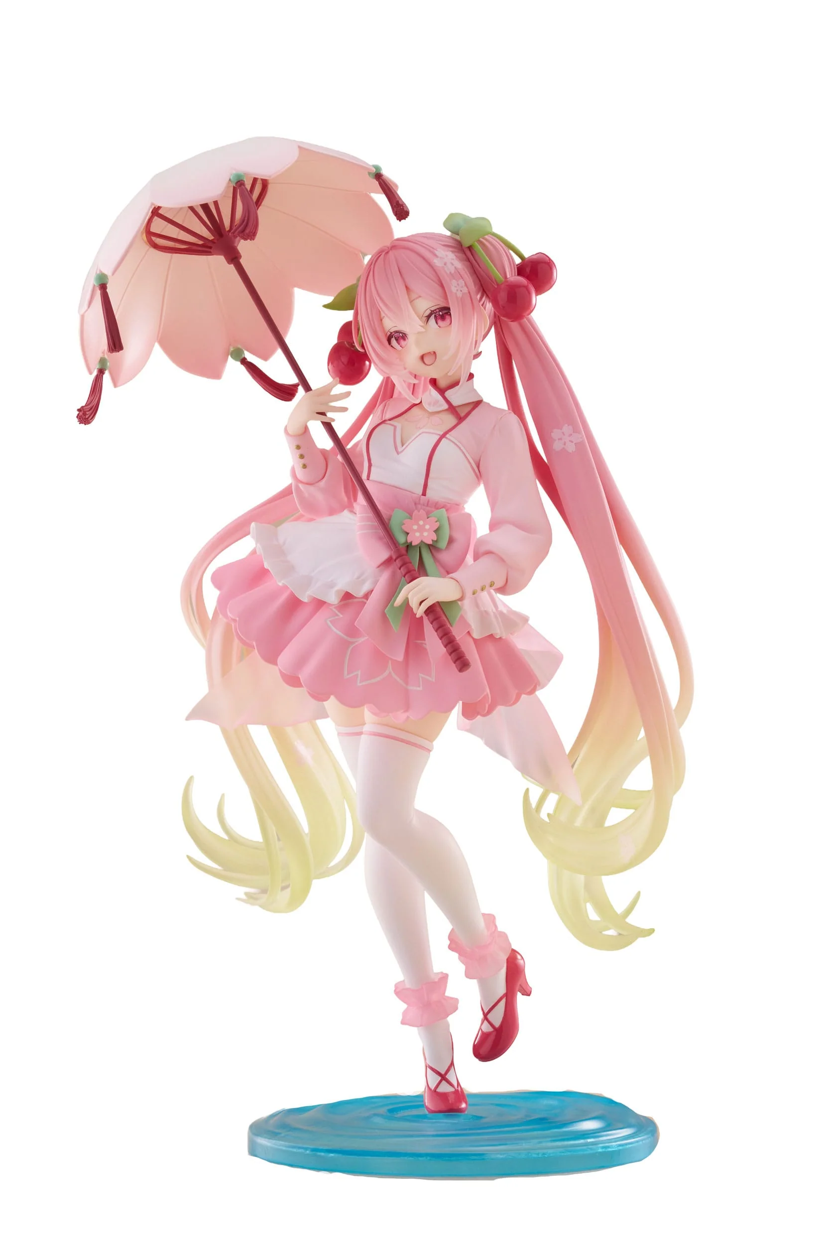 Hatsune Miku - Newly Written Sakura Japanse Dress Ver. AMP - Taito Prize - Image 9