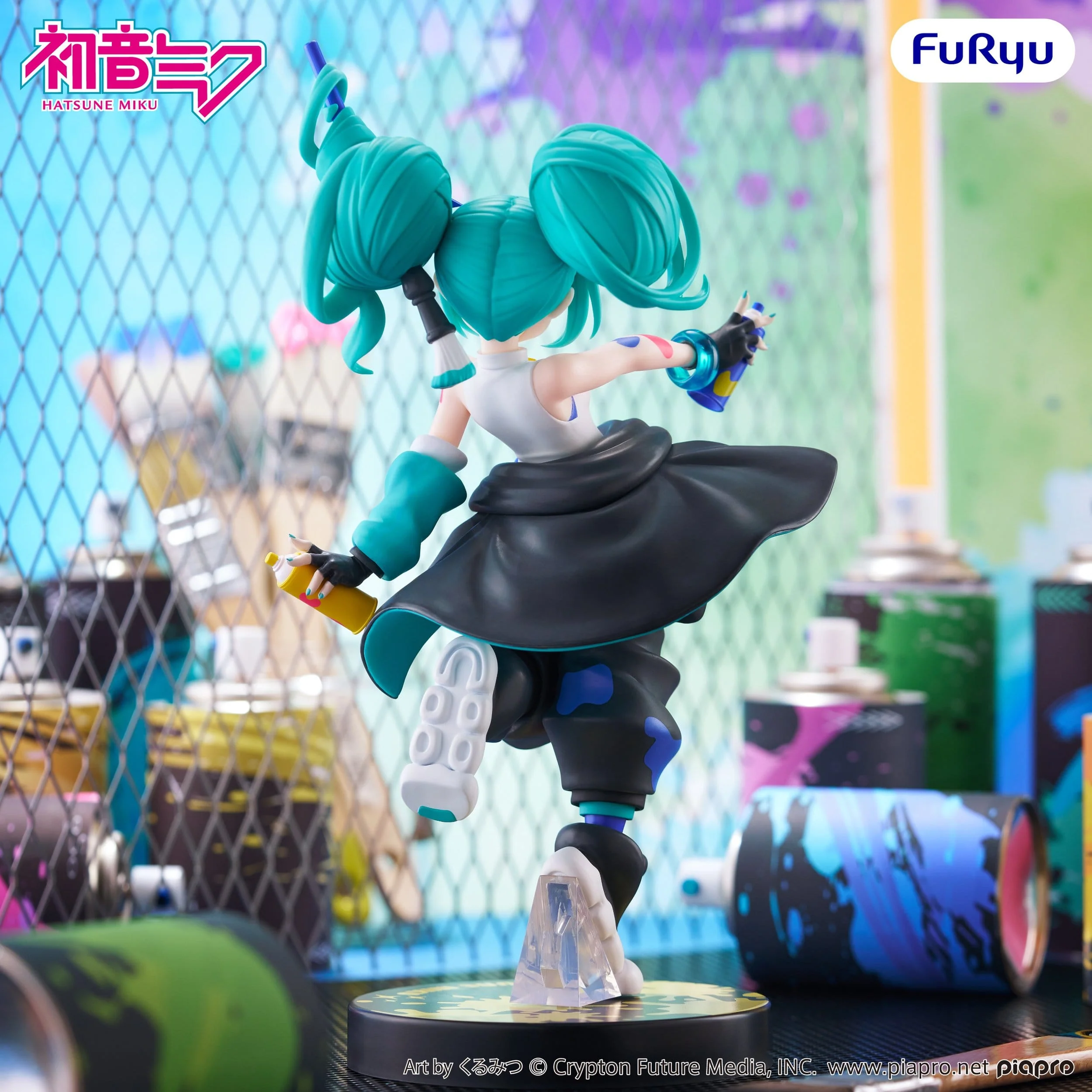 Hatsune Miku - Paint Girl Another Color Ver. Trio-Try-iT - FuRyu Prize - Image 5