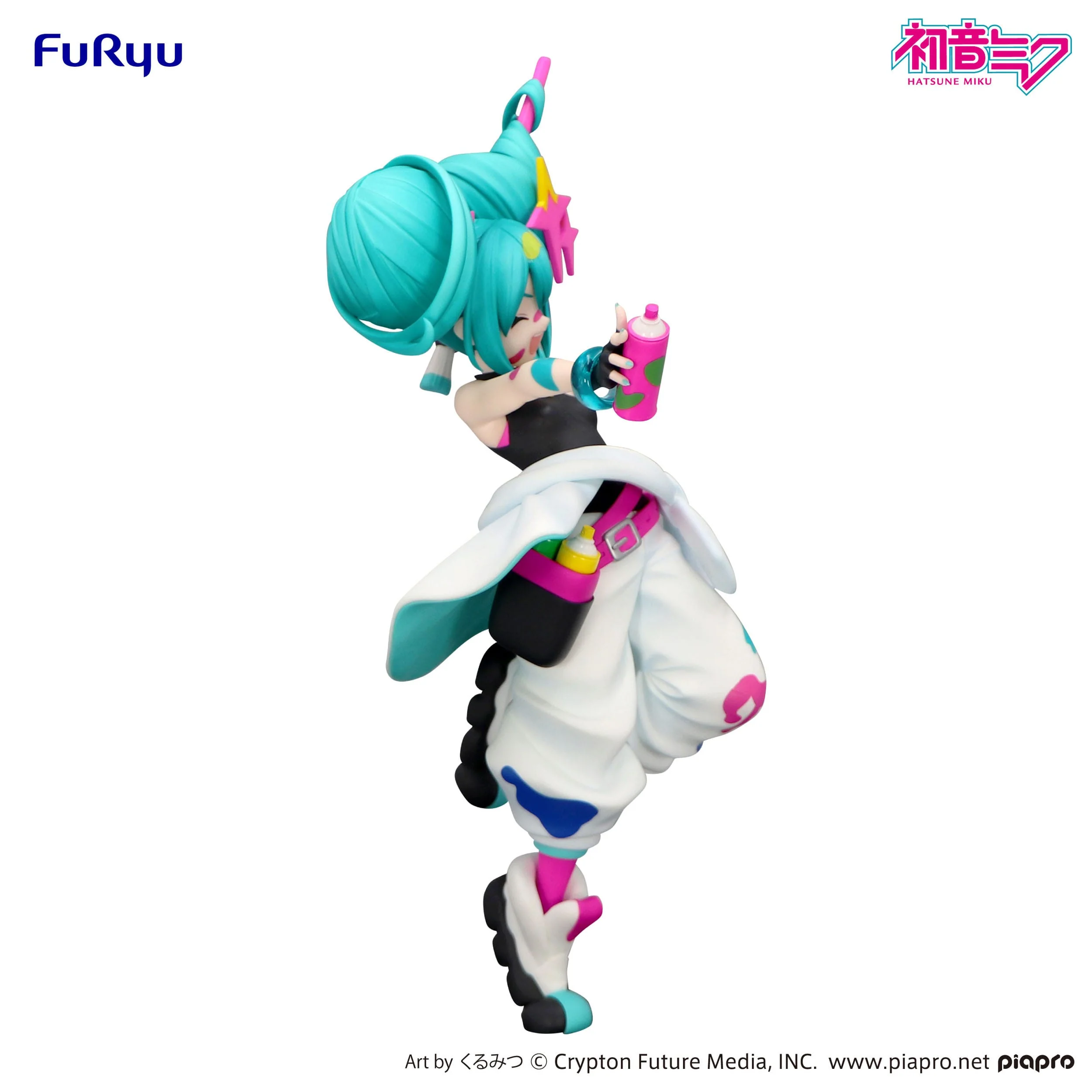 Hatsune Miku - Paint Girl Ver. Trio-Try-iT - FuRyu Prize - Image 8