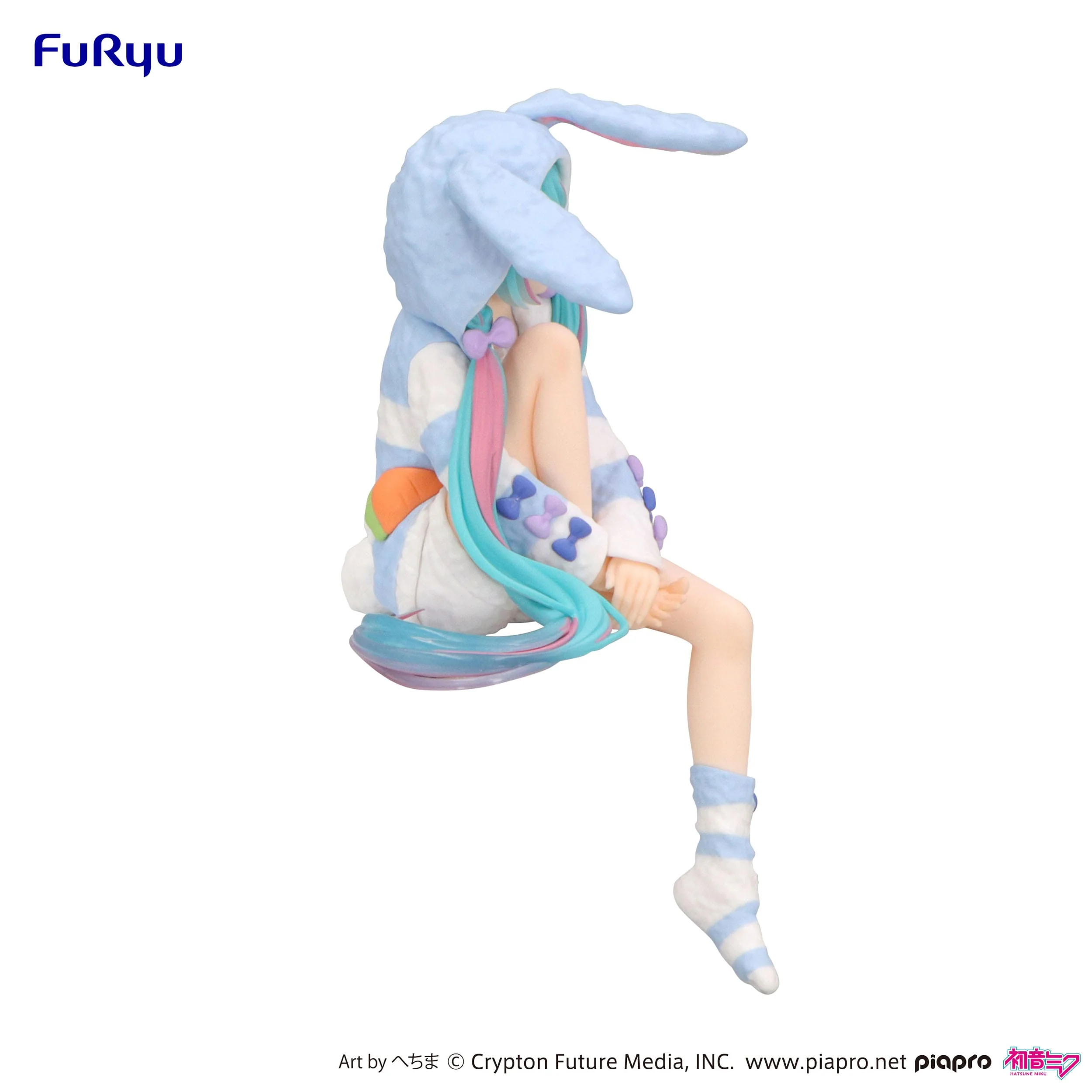 Hatsune Miku - Rabbit Ear Hood Pajama (Usamimi) Blue Color ver. Noodle Stopper - FuRyu Prize - Image 10