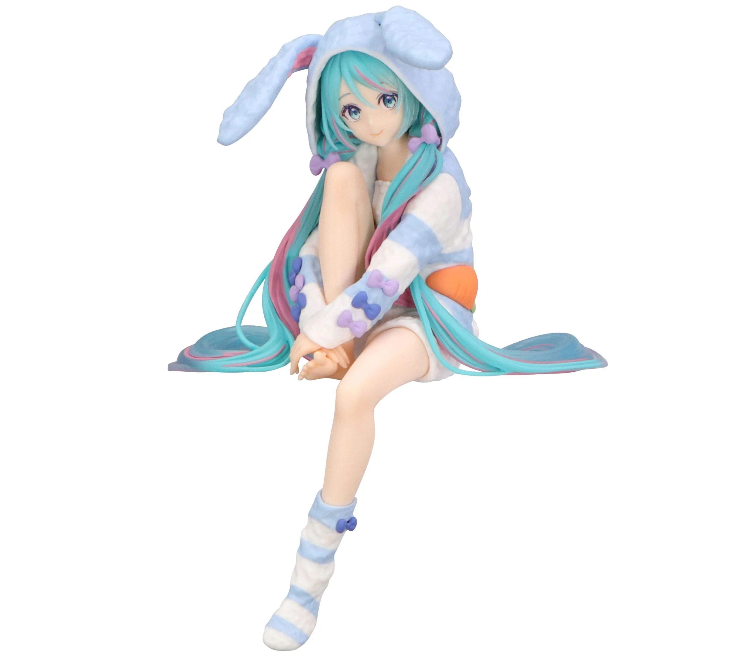 Hatsune Miku - Rabbit Ear Hood Pajama (Usamimi) Blue Color ver. Noodle Stopper - FuRyu Prize - Image 7