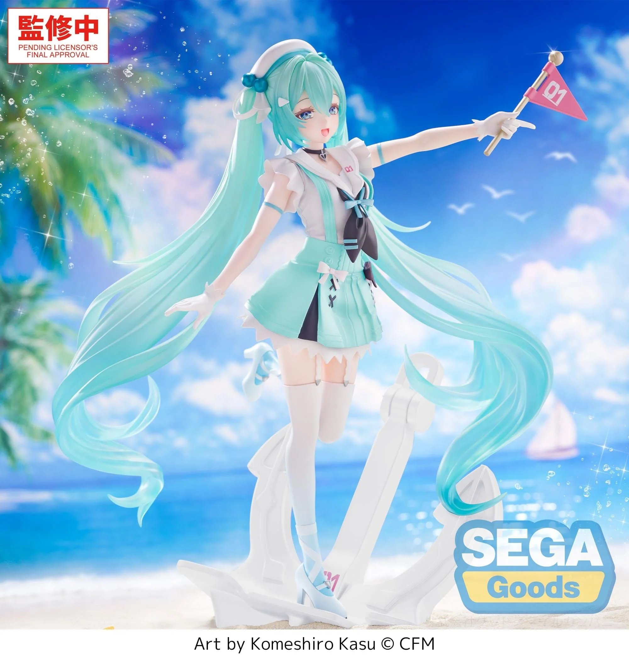Hatsune Miku - -Sailor- FIGURIZMa - SEGA Prize - Image 4