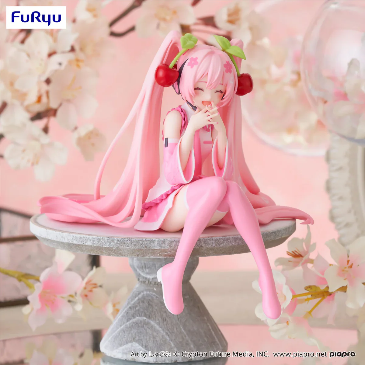 Hatsune Miku - Sakura Miku 2023 Smile ver. Noodle Stopper - FuRyu Prize