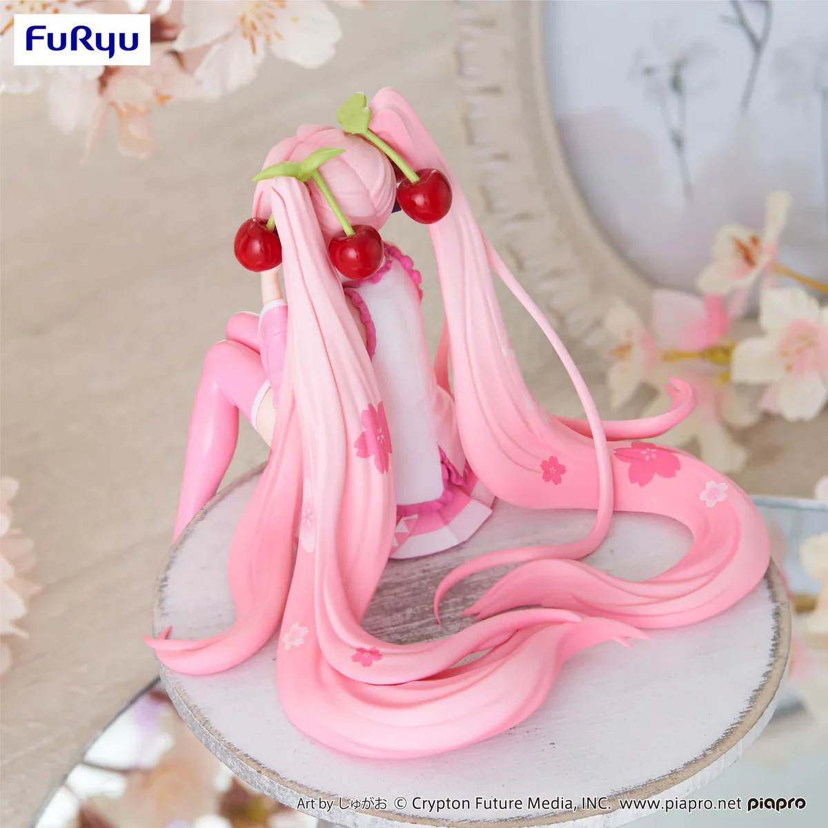 Hatsune Miku - Sakura Miku 2023 Smile ver. Noodle Stopper - FuRyu Prize - Image 2